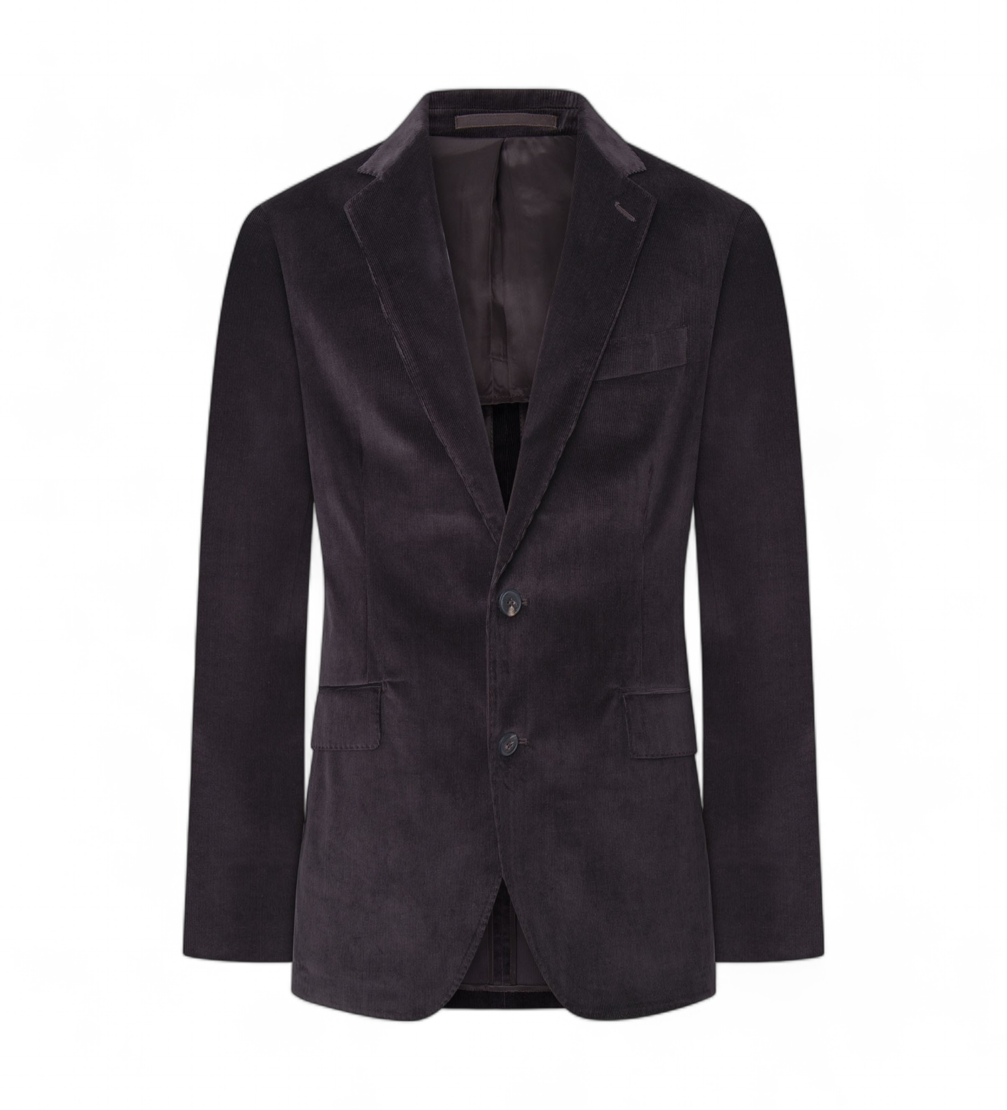 Hackett London für Herren. HM470544 Brauner Stretch Cord Blazer (38/32), Lässig, Party, Baumwolle, Klassisch