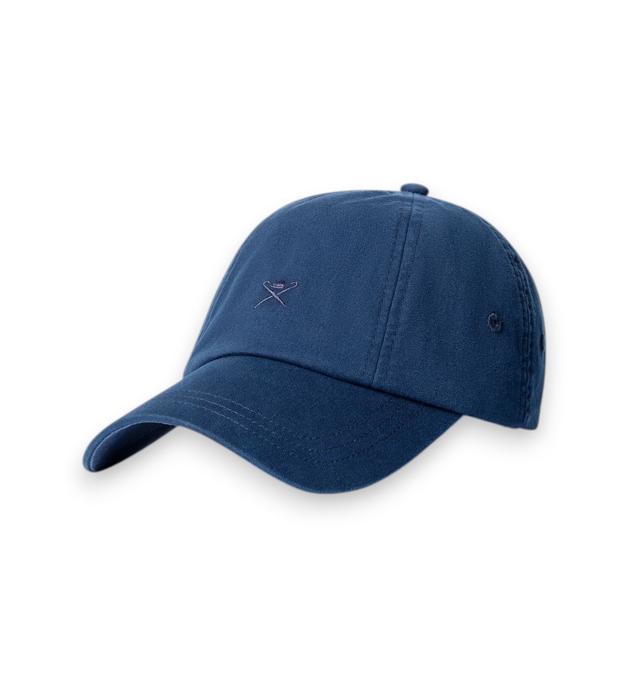 Hackett London für Herren. HM0400102 Marineblaue Brolly Tonal Kappe (OSFA), Lässig, Baumwolle