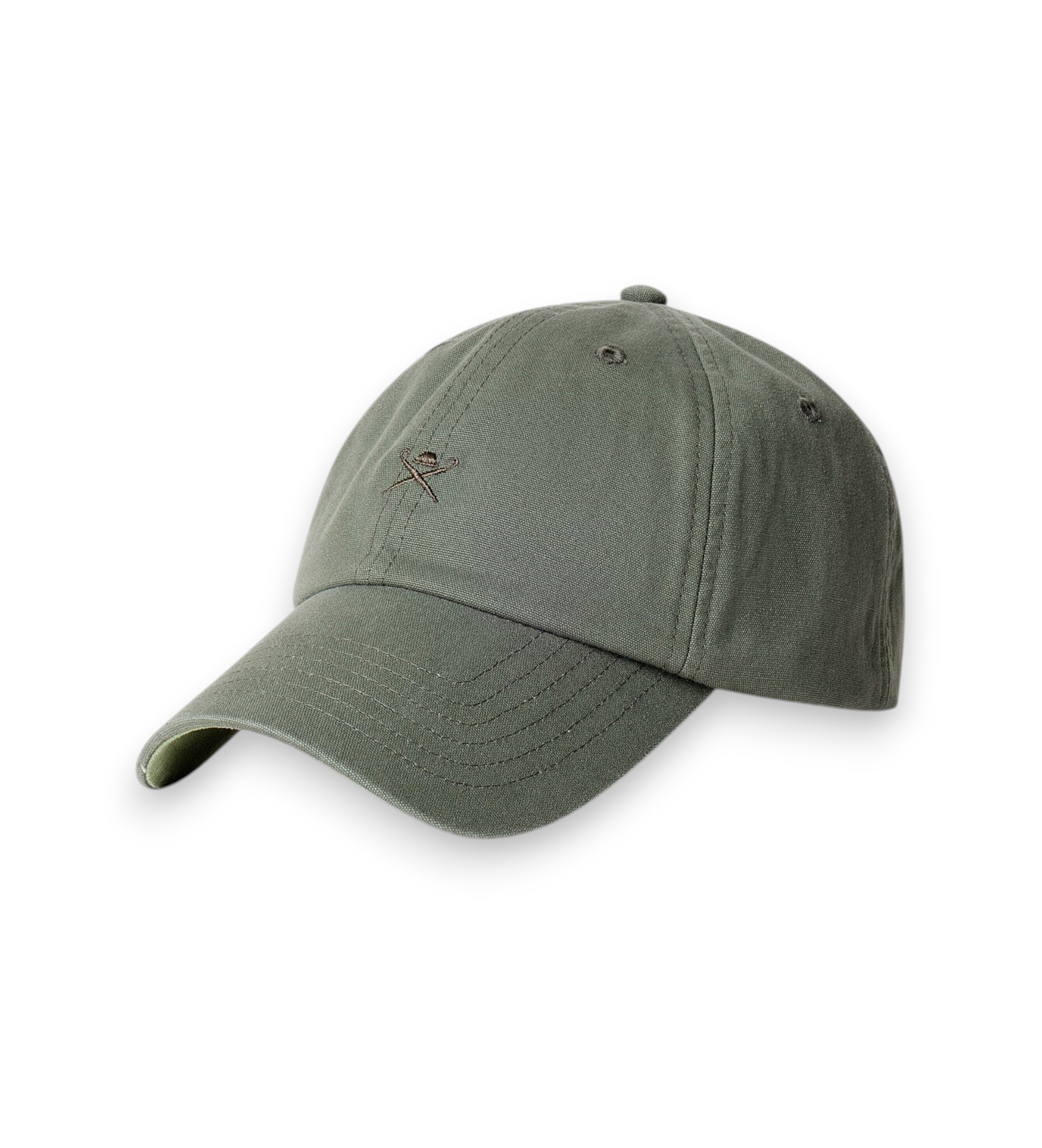 Hackett London für Herren. HM0400102 Brolly Tonal Cap in Grün (OSFA), Lässig, Baumwolle
