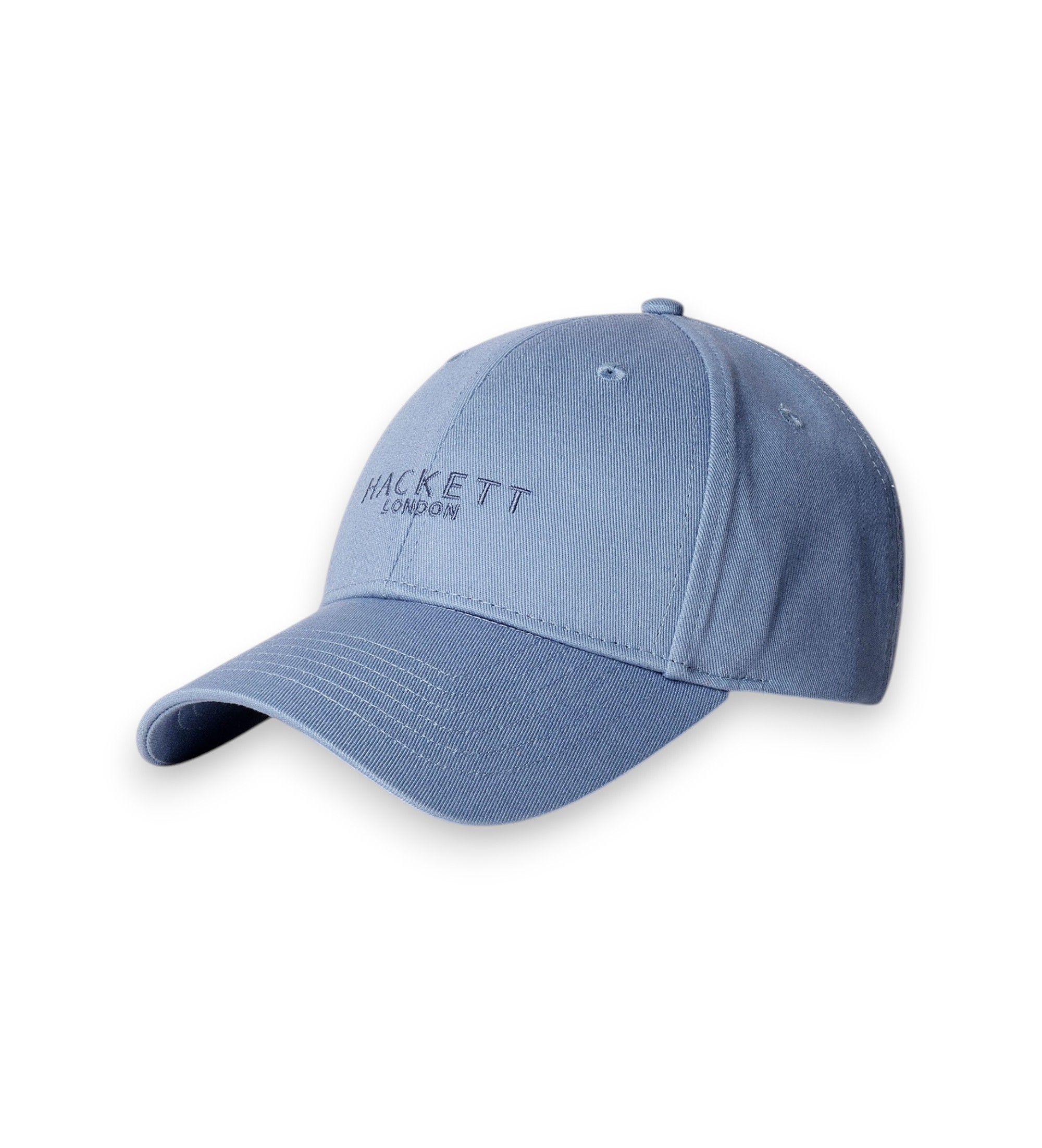 Hackett London für Herren. HM0400074 Blaue Contrast Brand Kappe (OSFA), Lässig, Baumwolle