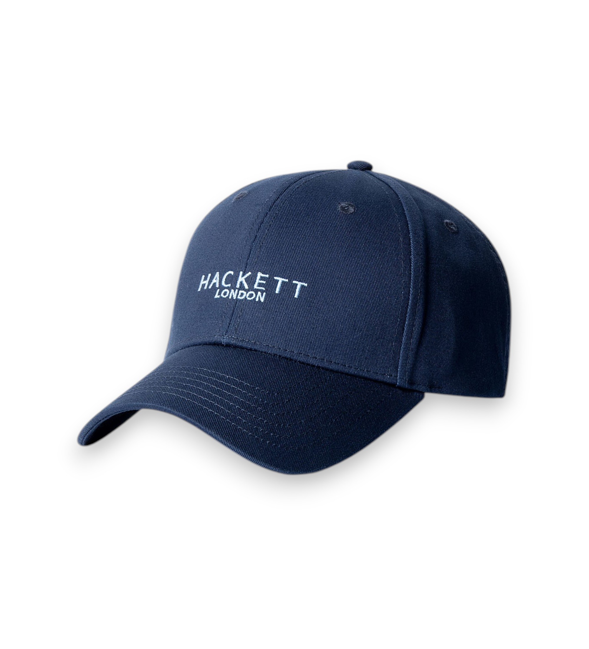 Hackett London für Herren. HM0400074 Mütze Contrast Brand marineblau (OSFA), Lässig, Baumwolle