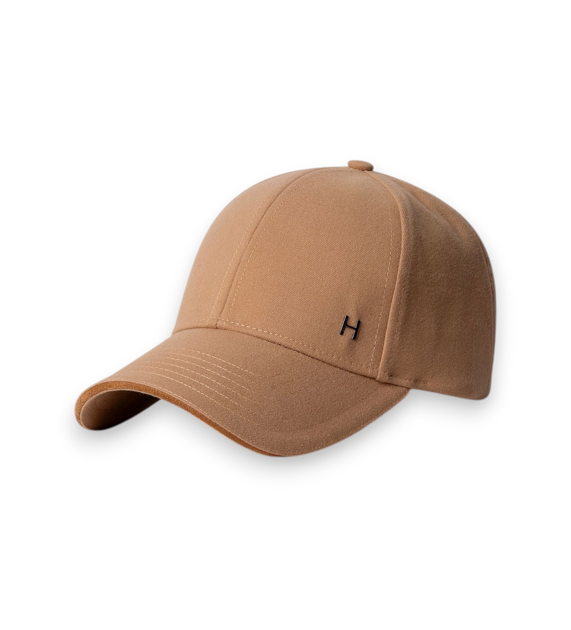 Hackett London für Herren. HM0400101 Beige Flannel Kappe (OSFA), Lässig, Wolle