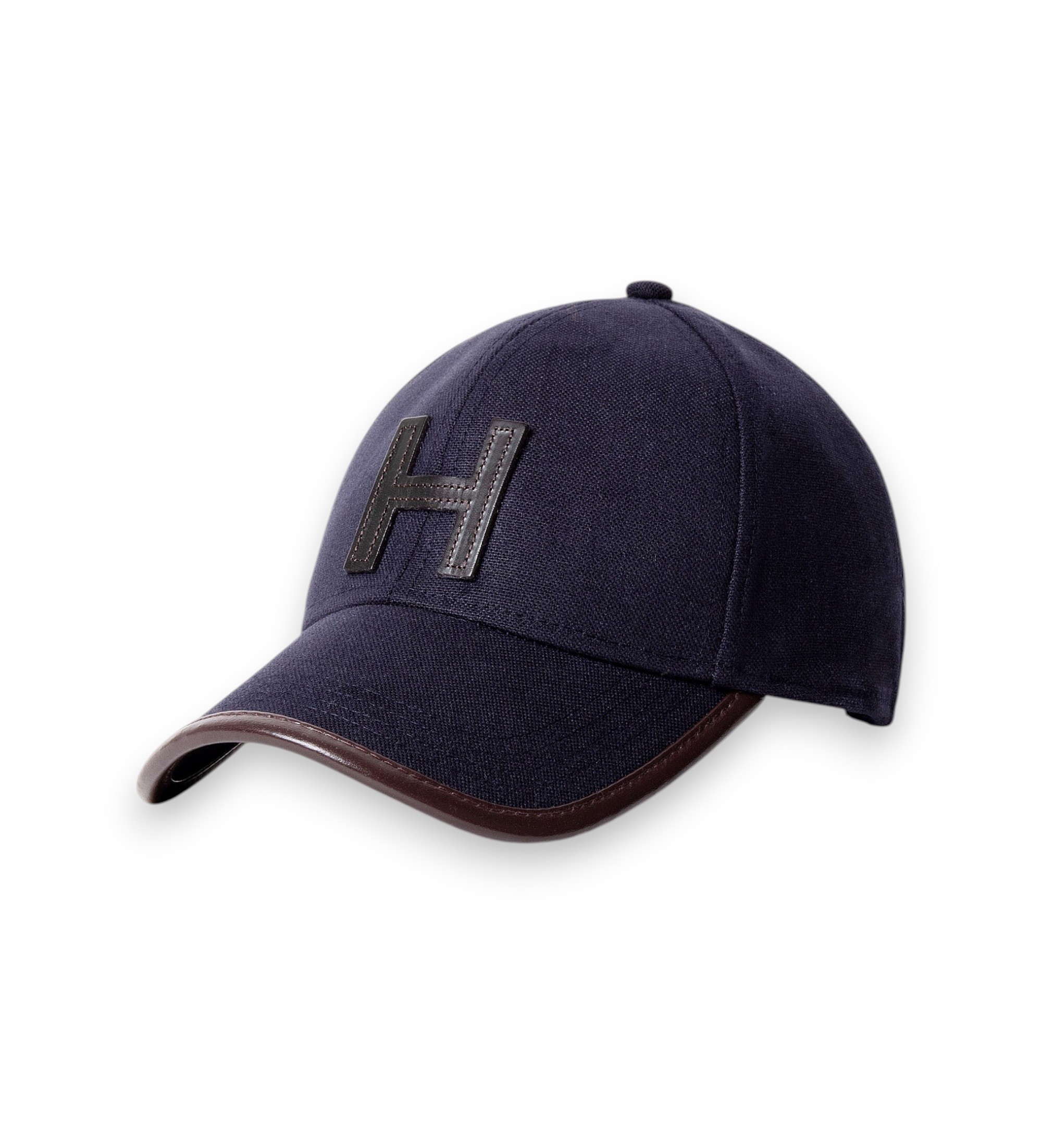 Hackett London für Herren. HM0400113 Kappe H Trim marineblau (OSFA), Lässig, Baumwolle