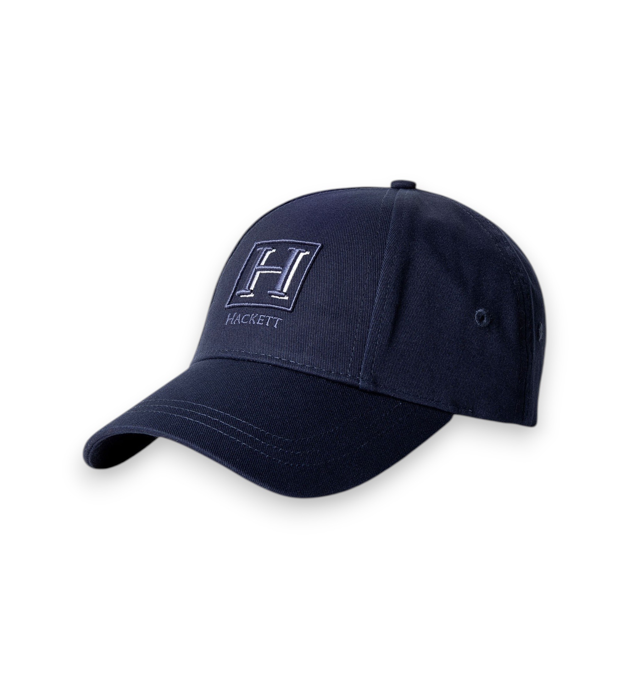 Hackett London für Herren. HM0400141 Heritage Box Kappe Marineblau (OSFA), Lässig, Baumwolle