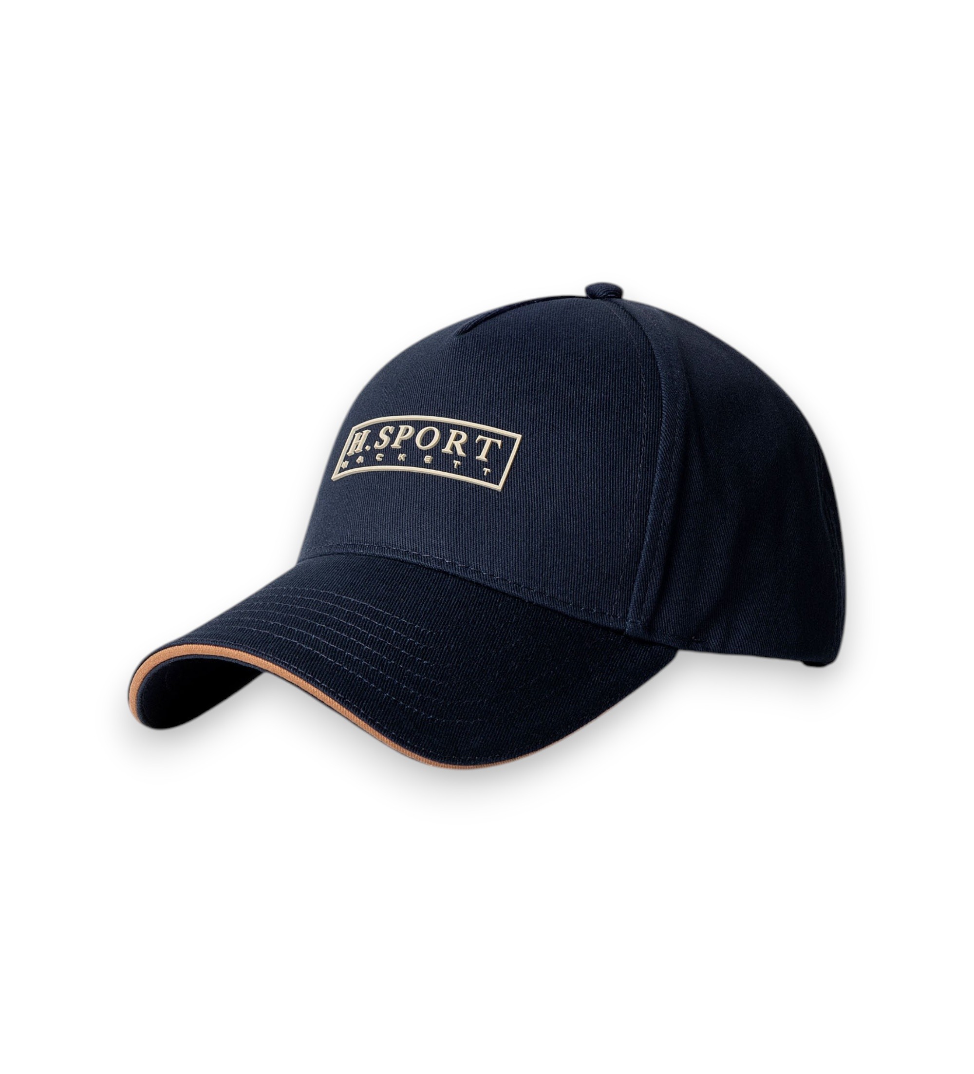 Hackett London für Herren. HM0400104 Mütze Hs Club marineblau (OSFA), Lässig, Baumwolle