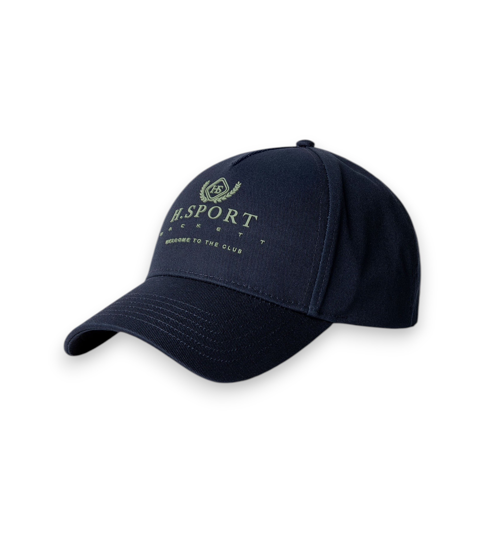 Hackett London für Herren. HM0400105 Mütze Hs Signature marineblau (OSFA), Lässig, Baumwolle