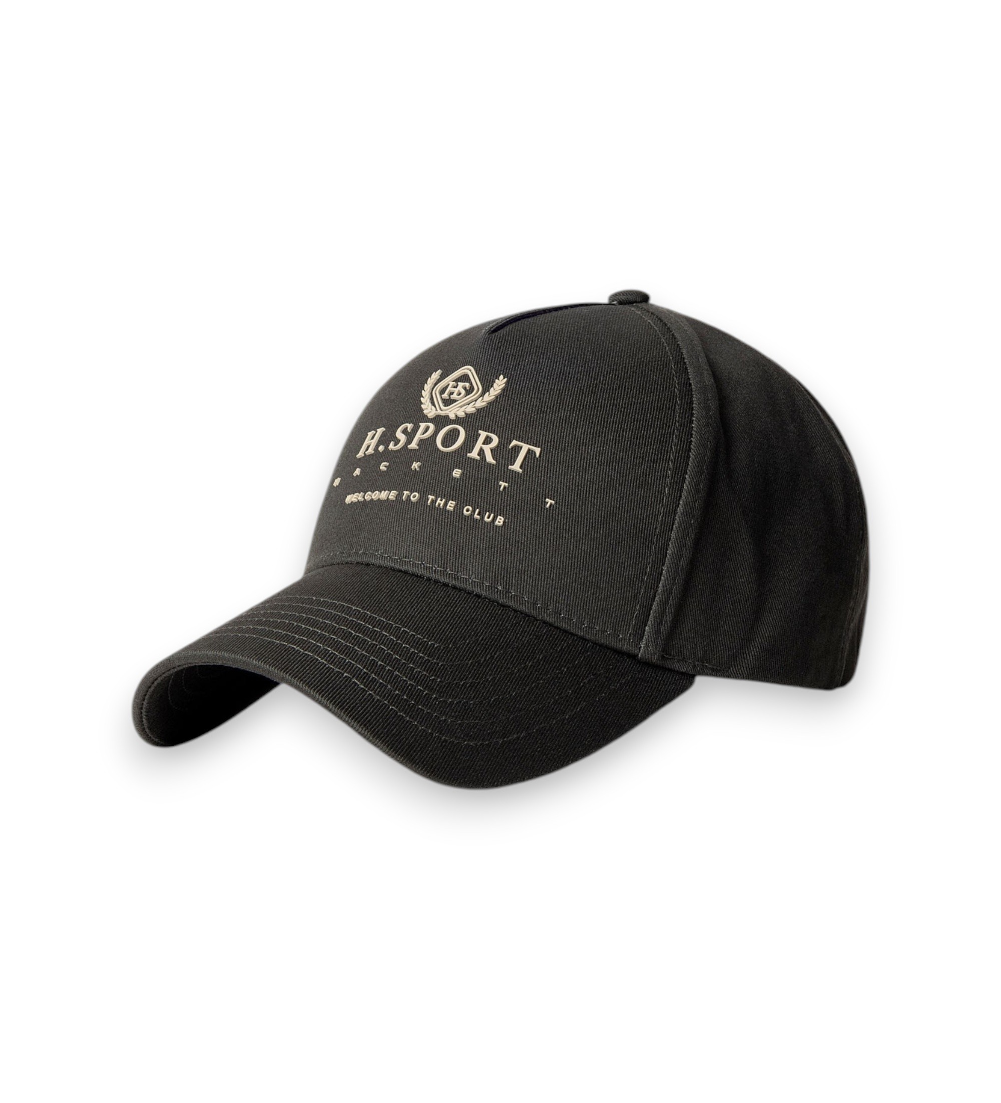 Hackett London für Herren. HM0400105 Hs Signature Cap grün (OSFA), Lässig, Baumwolle
