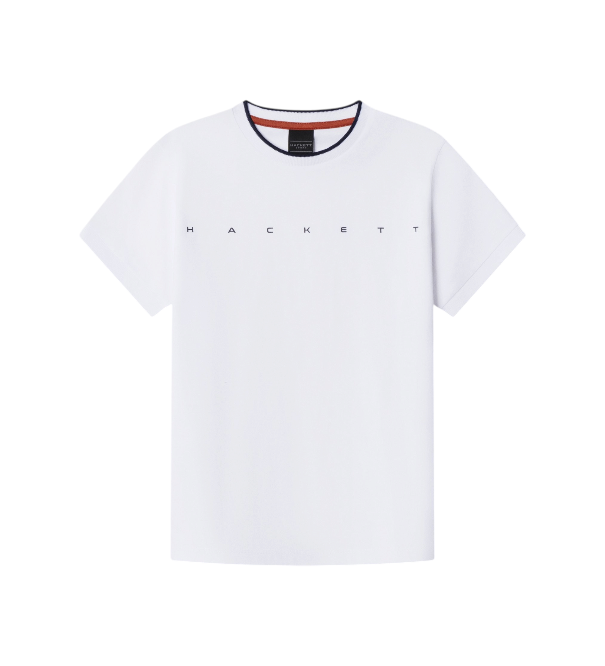 Hackett London für Jungen. HK5000034 Essential T-shirt weiß (15Años= 170cm), Lässig, Baumwolle, Kurzarm, Kinderbekleidung