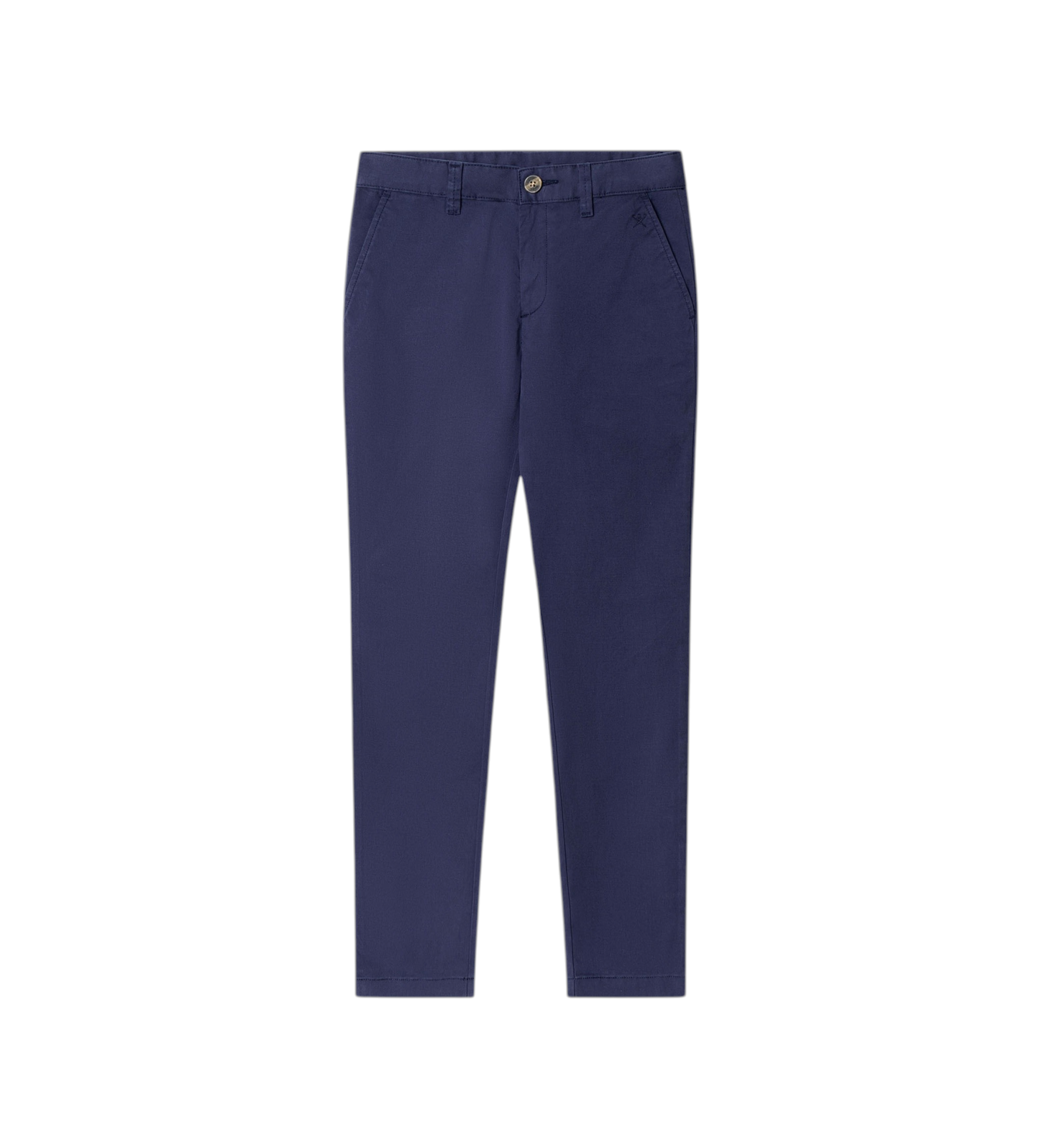 Hackett London für Jungen. HK2100015 Klassische Chino-Hose marineblau (9años= 134cm), Lässig, Baumwolle, Kinderbekleidung
