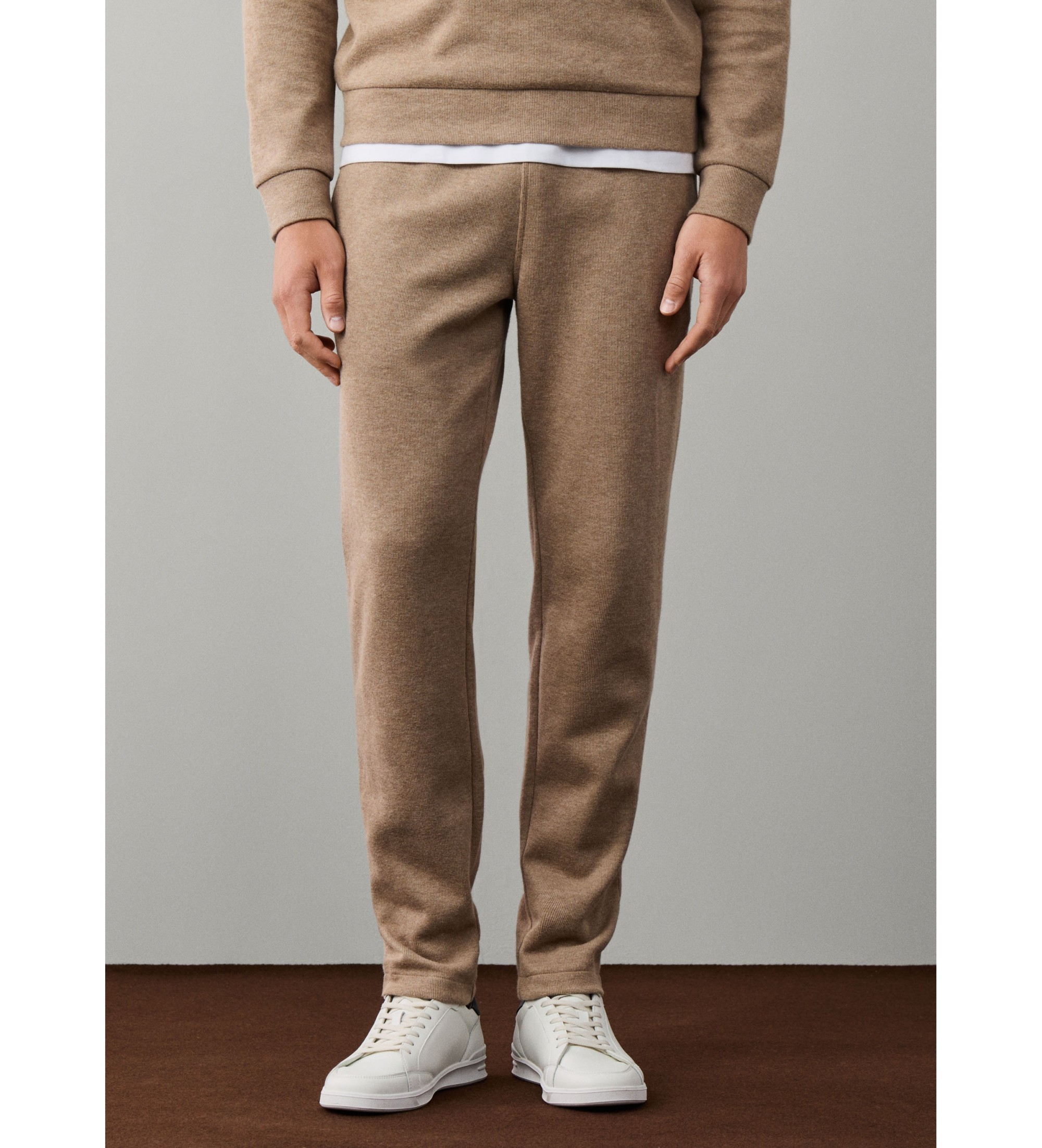 Hackett London für Herren. HM5800156 Komfort-Jogginghose beige (M), Lässig, Baumwolle