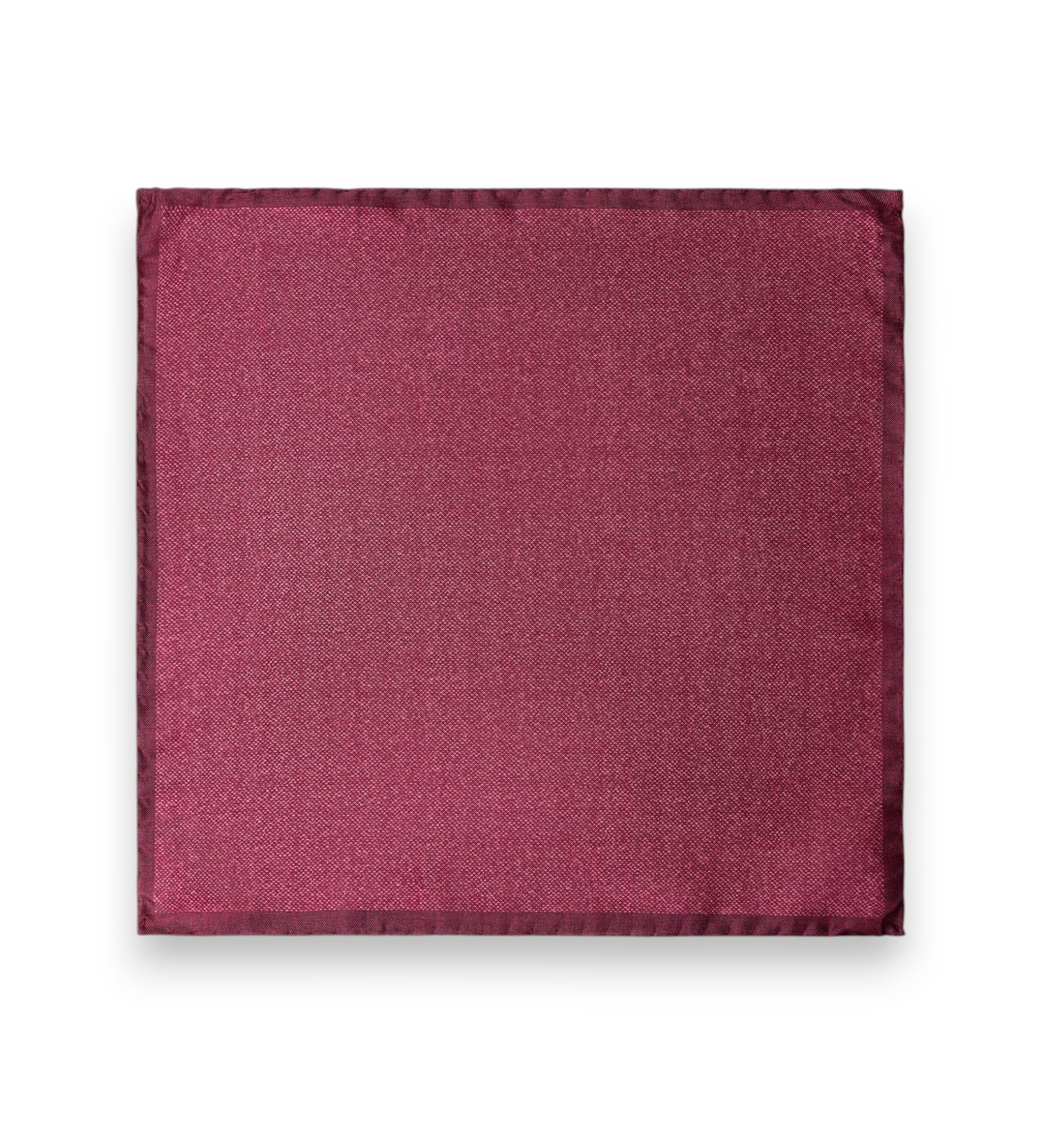 Hackett London für Herren. HM0100060 Einstecktuch Textured Plain bordeaux (OSFA), Lässig, Seide, Klassisch