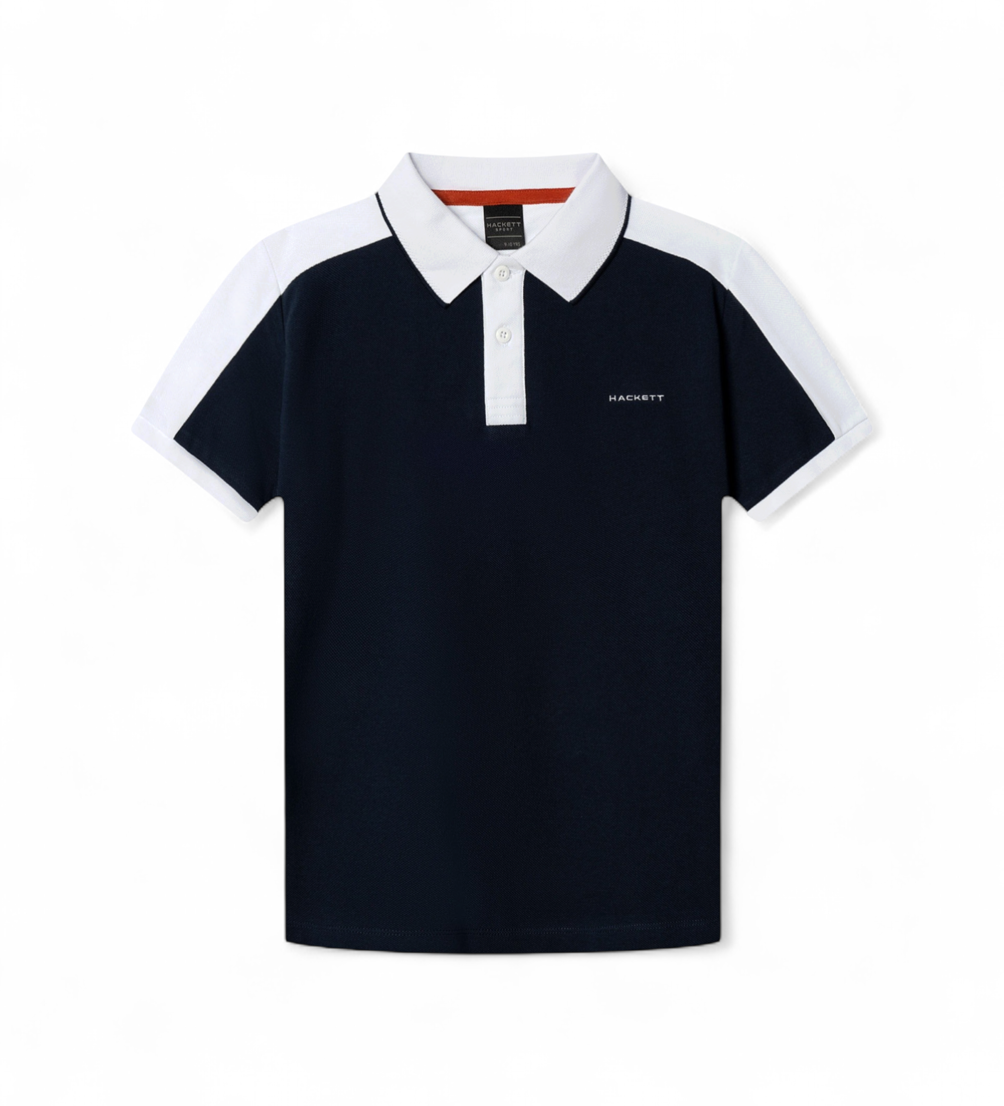 Hackett London für Jungen. HK5600033 Polo Members Col Block marino (2Años= 92cm), Lässig, Baumwolle, Kurzarm, Marine, Kinderbekleidung