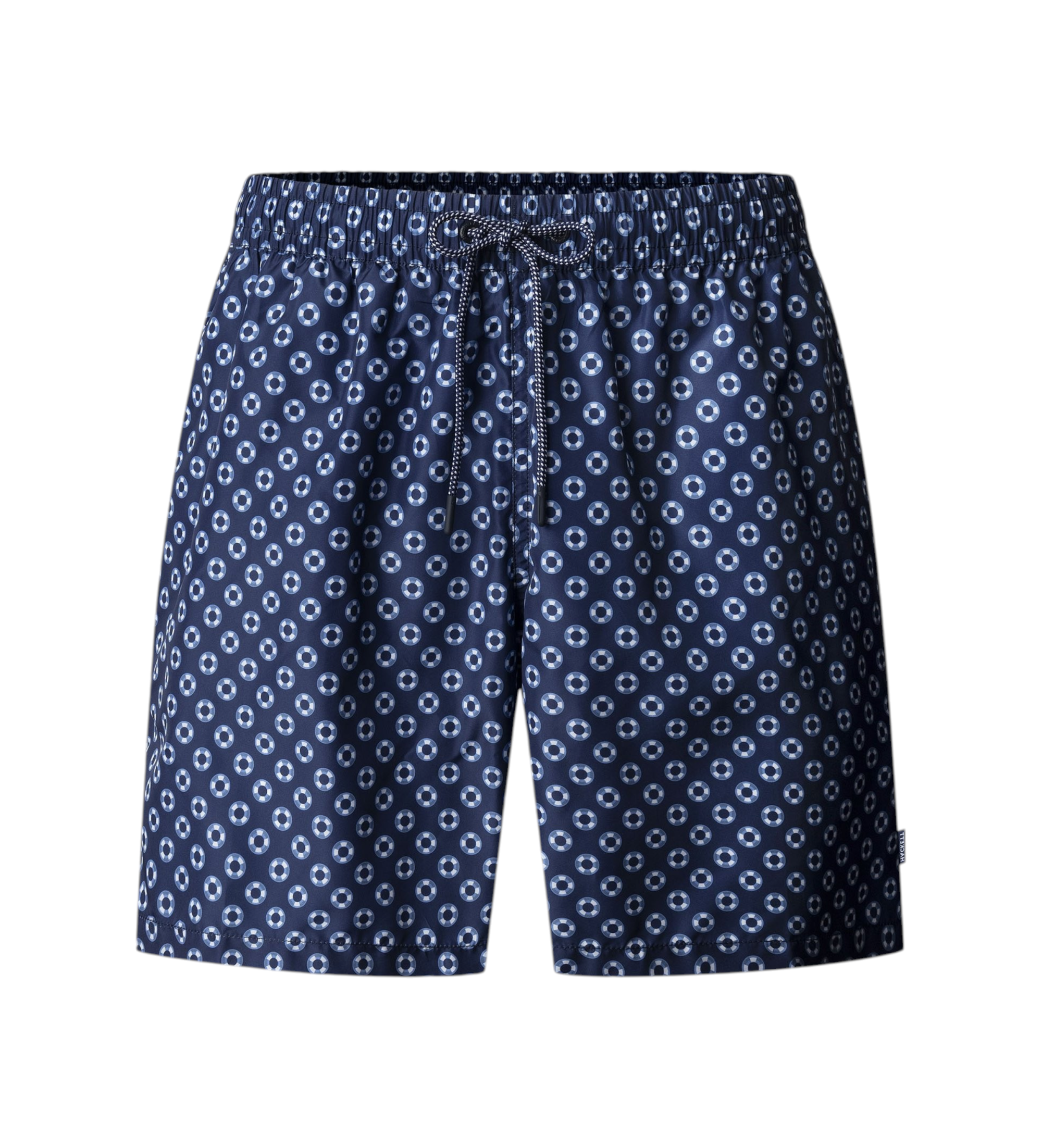 Hackett London für Herren. HMB100053 Ring Buoy Badeanzug navy (L), Strandbekleidung, Polyester, Marine