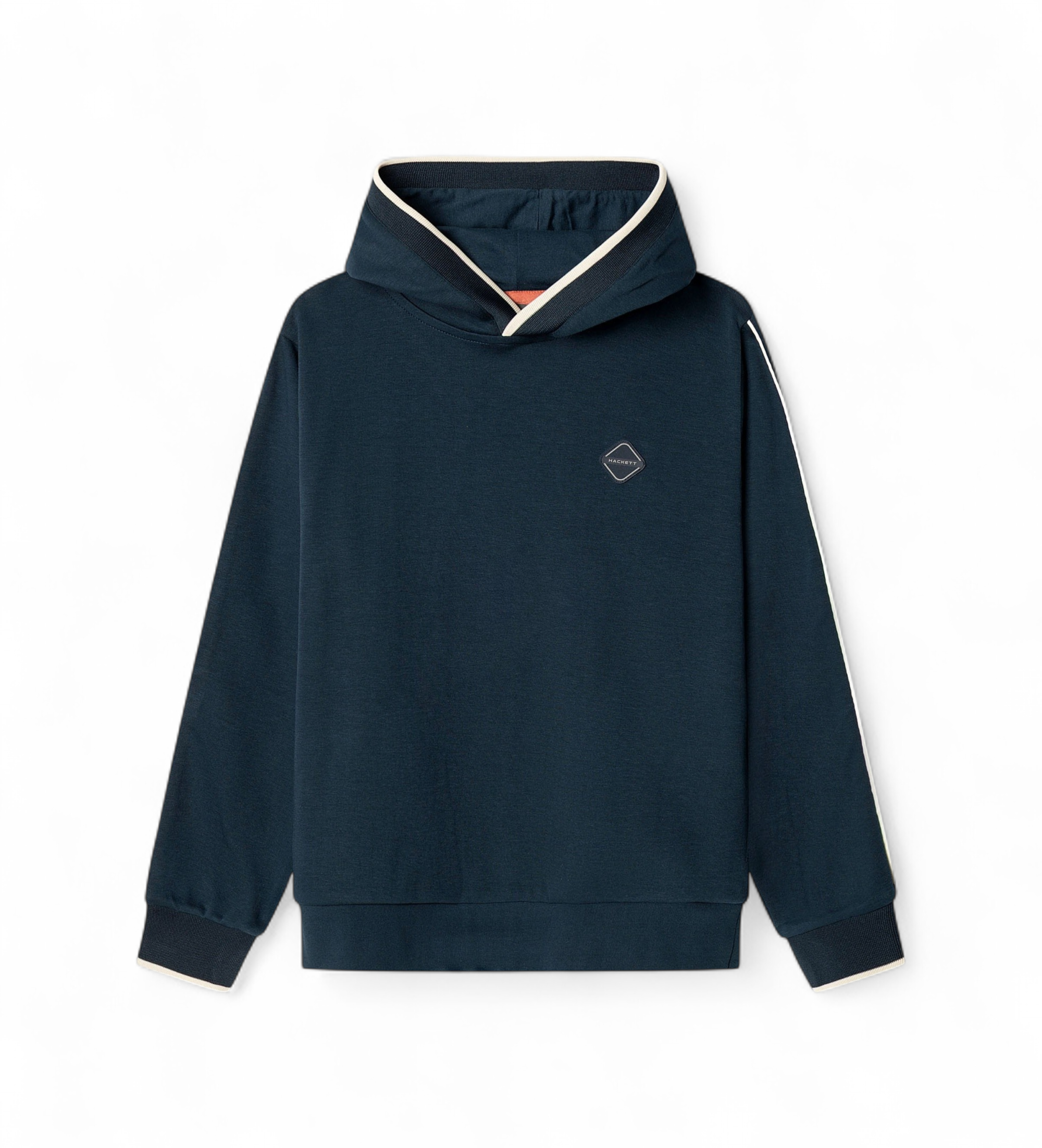 Hackett London für Jungen. HK5800067 Sweatshirt Badge marineblau (5Años= 109cm), Lässig, Baumwolle, Langarm, Kinderbekleidung