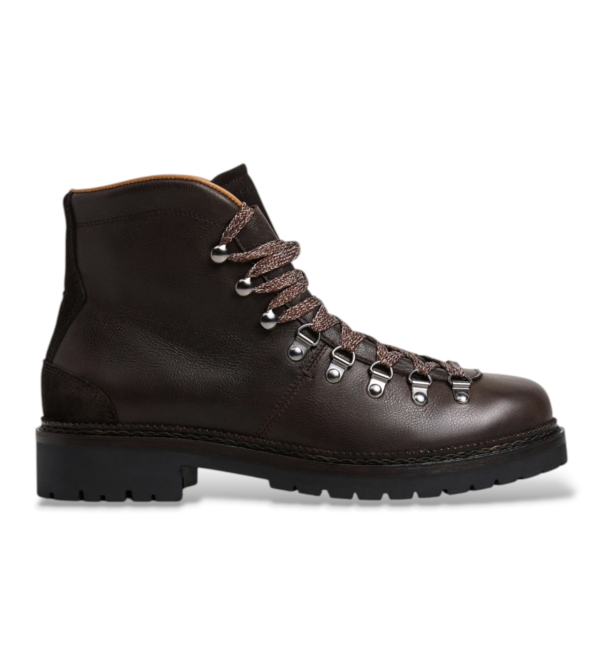 Hackett London für Herren. HMS200139 Verbier Hiker Lederstiefel braun (45), Wohnung, Schnürsenkel, Lässig, Draußen
