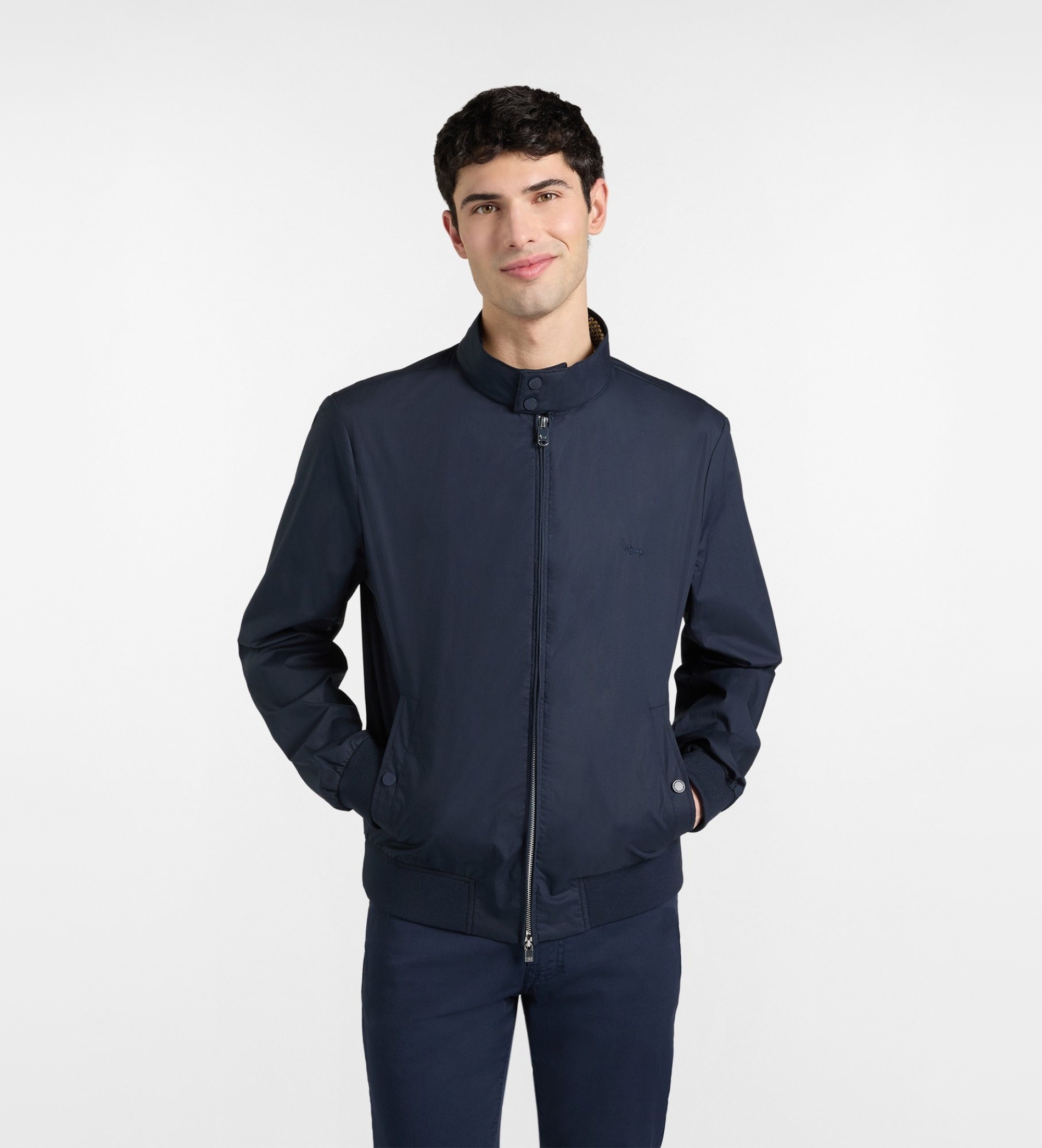 Harmont & Blaine für Herren. K0Q1640402860 Navy Lisa Jacke (M), Lässig, Baumwolle, Marine