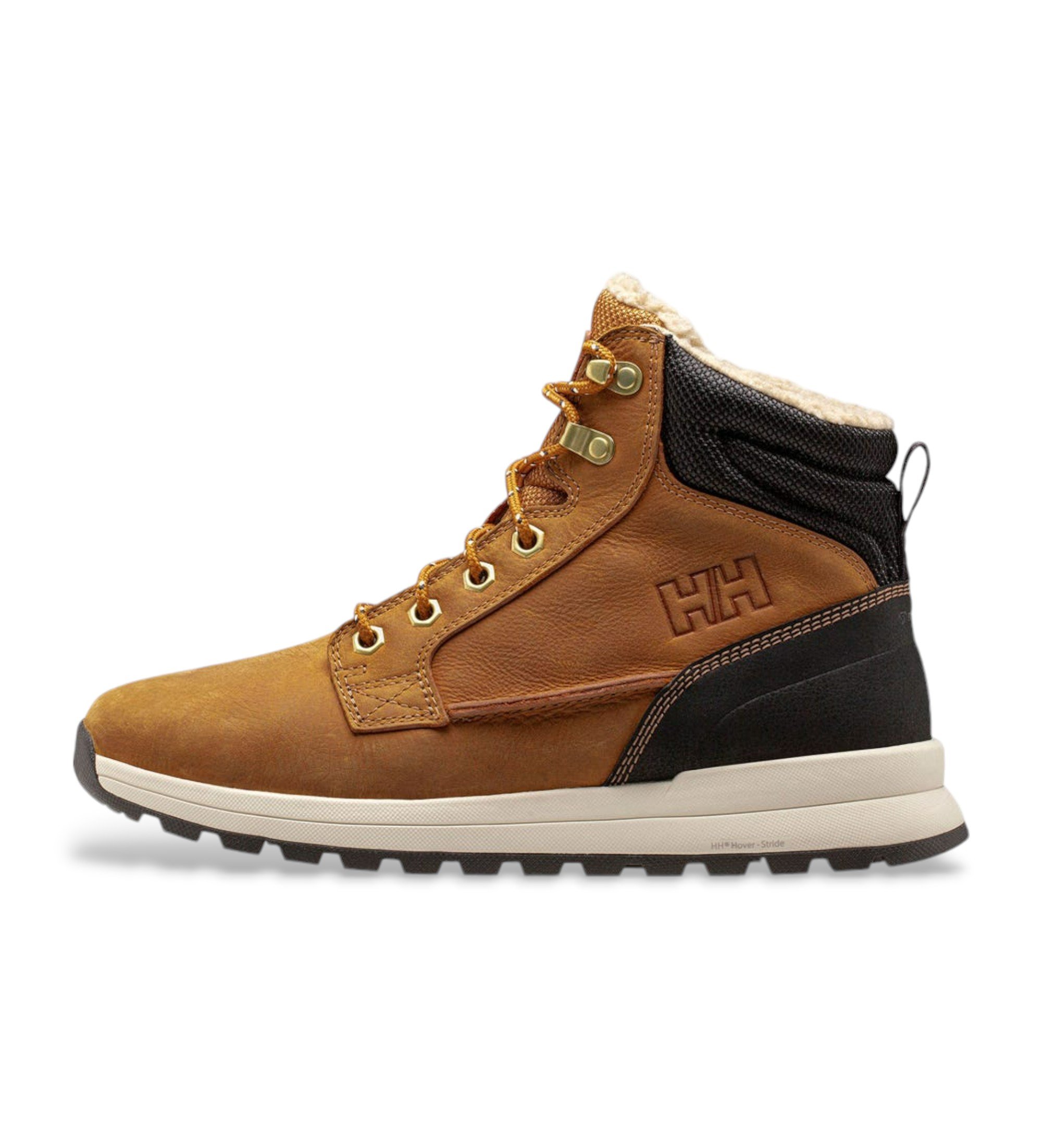 Helly Hansen pour homme. 11892 Bottines en cuir marron Kelvin Lx (42), Plat, Lacets, Casuel