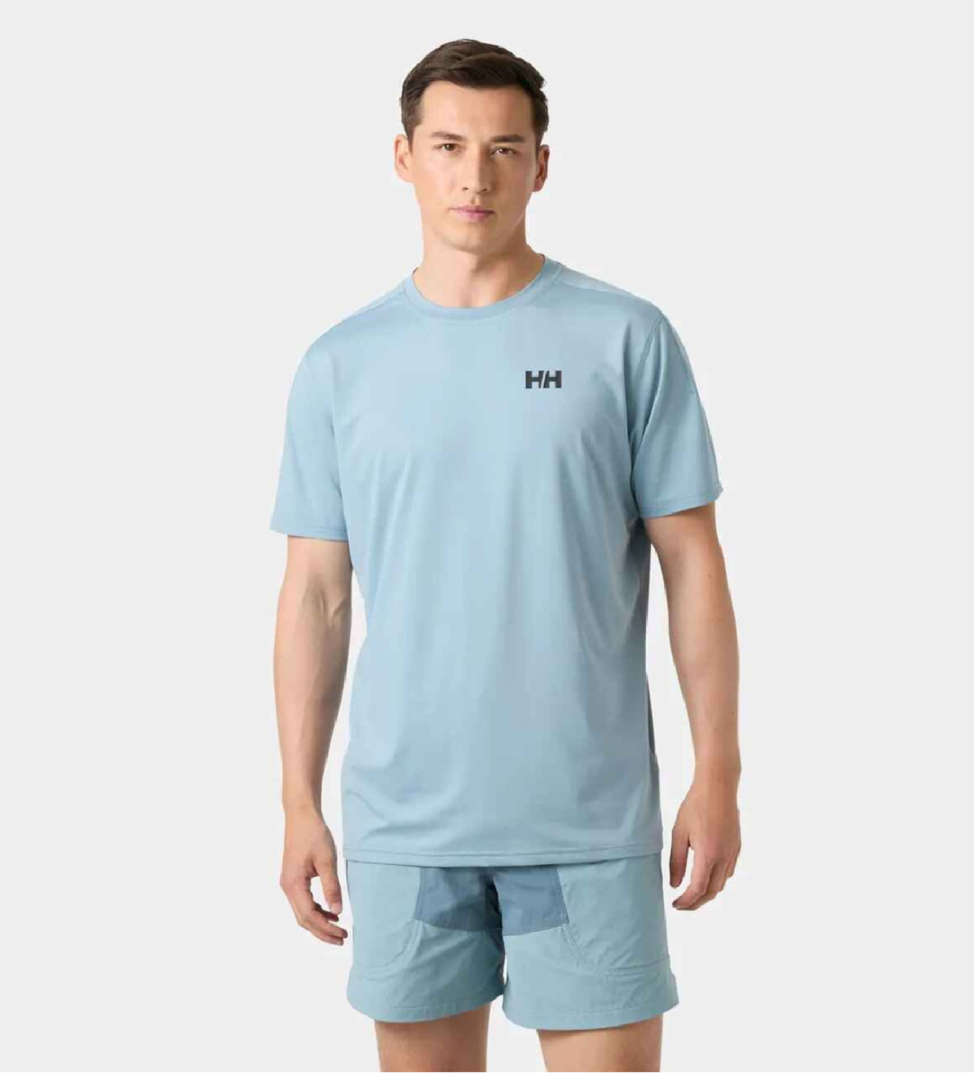 Helly Hansen für Herren. 34580 Hp Ozean T-shirt blau (M), Lässig, Kurzarm, Recyceltes Polyester, Nachhaltig