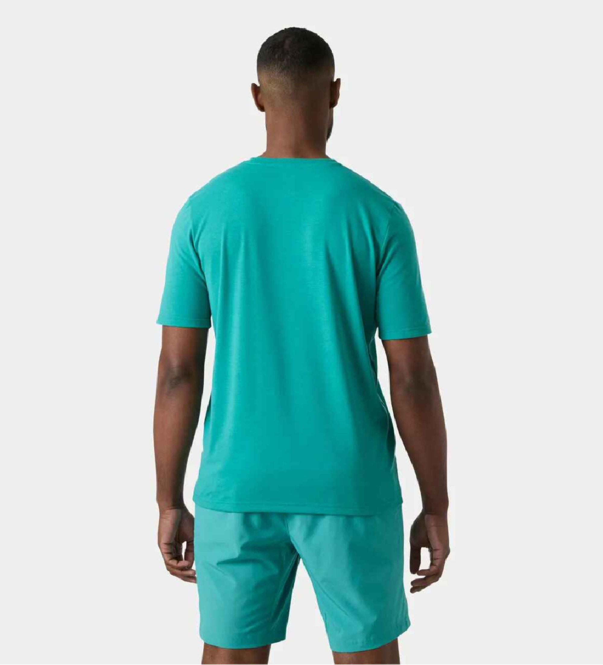 Helly Hansen für Herren. 34419 Hp Race Grafik-T-Shirt grün (L), Lässig, Kurzarm, Recyceltes Polyester, Nachhaltig