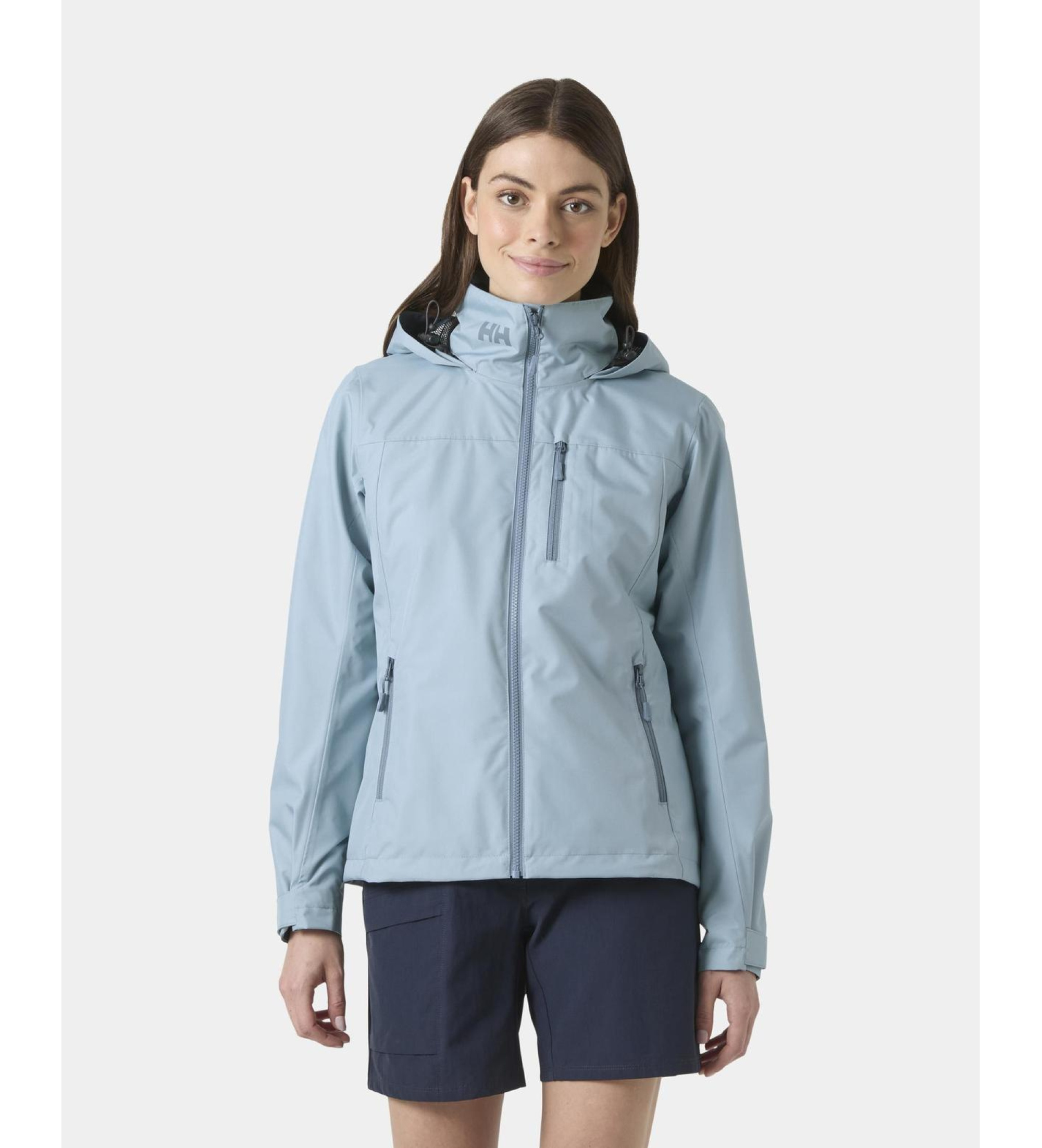 Helly Hansen für Damen. 34448 Crew Kapuzenjacke 2.0 blau (XS), Sportlich, Multisport, Polyamid