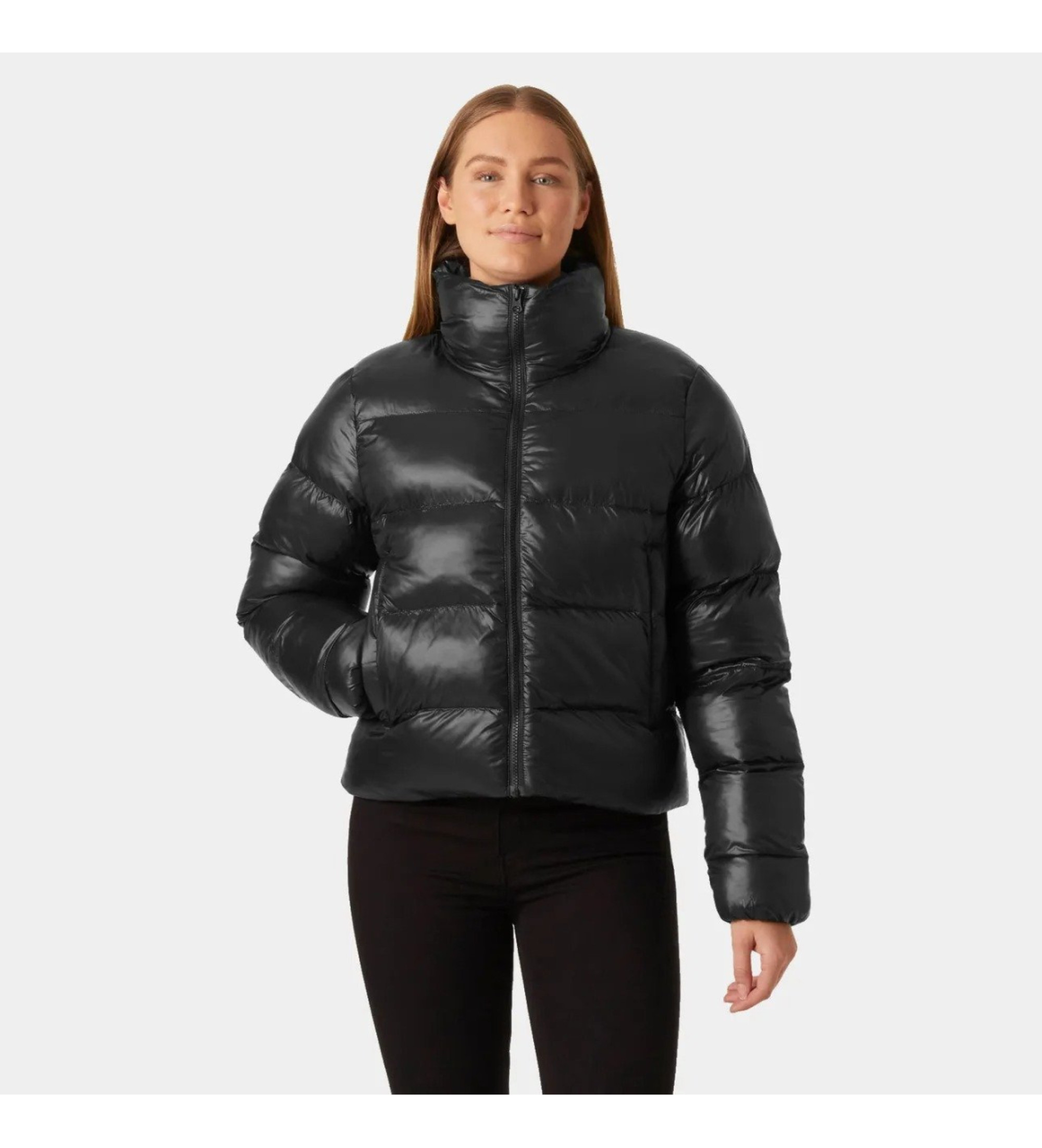 Helly Hansen für Damen. 53109 Jade Pufferjacke schwarz (S), Lässig, Polyamid