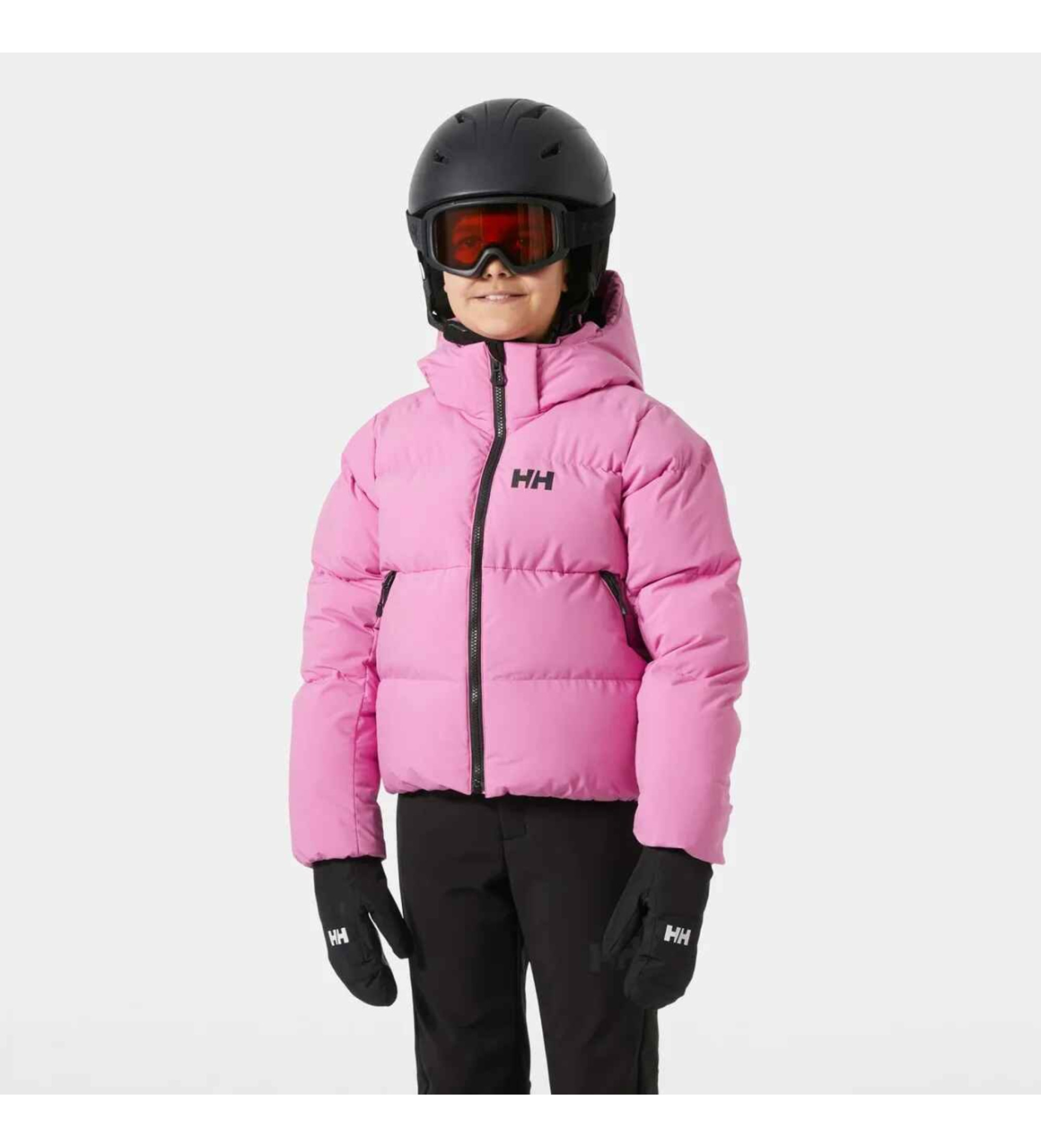 Helly Hansen Unisex für Kinder. 41816 Jacke Nora Puffy rosa (13años= 158cm), Lässig, Sportlich, Polyester, Schnee, Kinderbekleidung