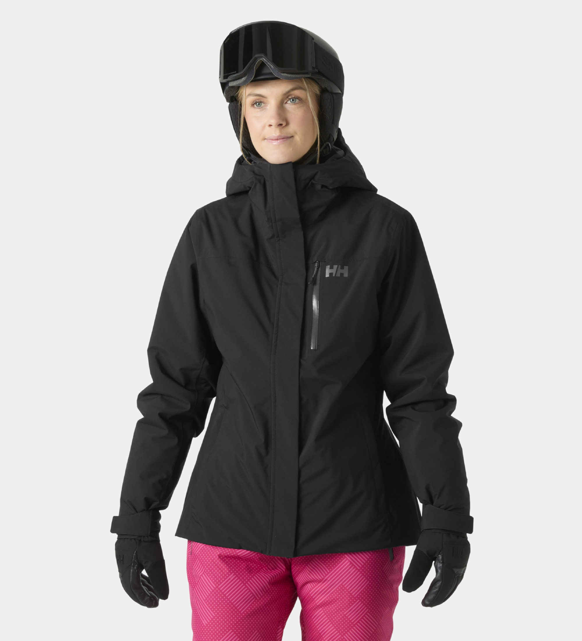Helly Hansenvoor vrouwen. 65735 Snowplay jas zwart (M), Casual, Sportief, Meerdere sporten, Polyester, Sneeuw, Buiten