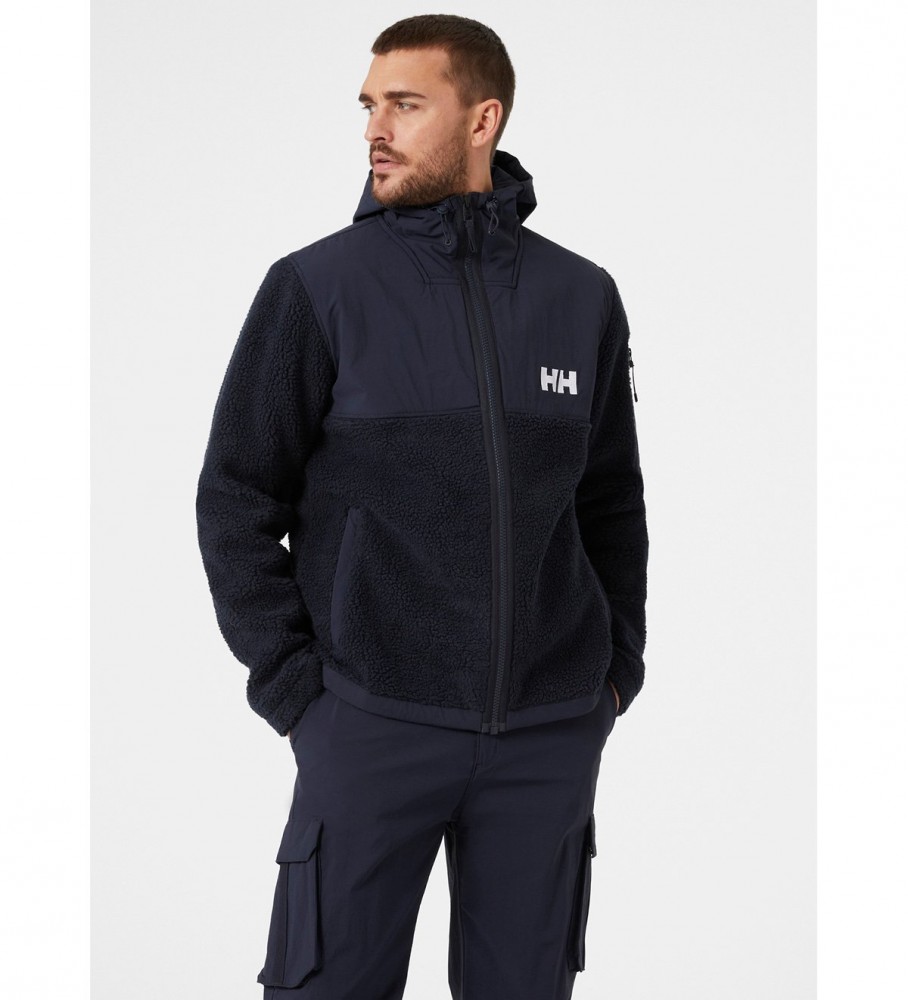 Helly Hansen für Herren. 53678 Patrol Pile Mantel navy (S), Blau, Lässig, Sportlich, Multisport, Polyester