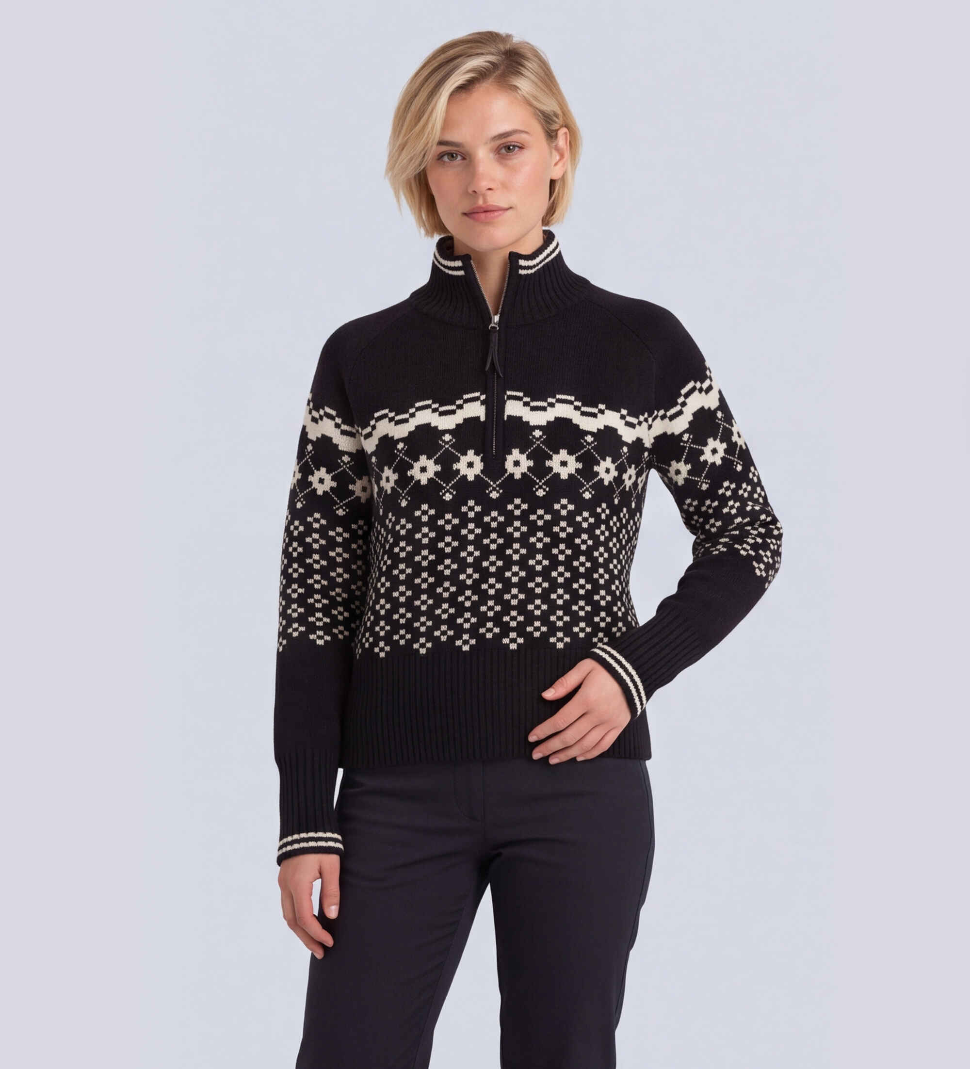 Helly Hansenvoor vrouwen. 54531 Jersey Après Knit zwart (XS), Casual, Wol
