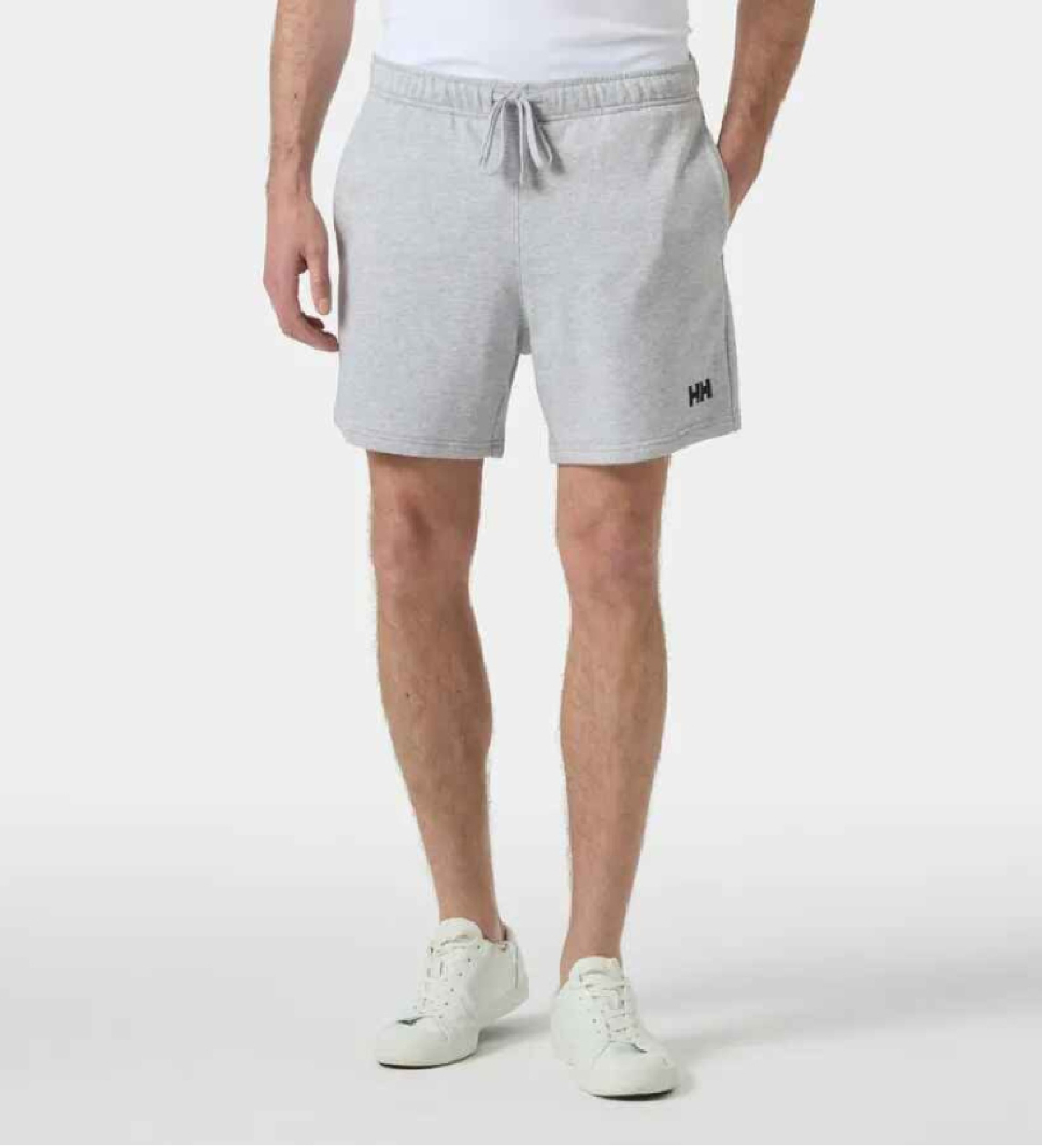 Helly Hansen für Herren. 54638 Frotteeschleife 6" Shorts grau (M), Lässig, Sportlich, Baumwolle