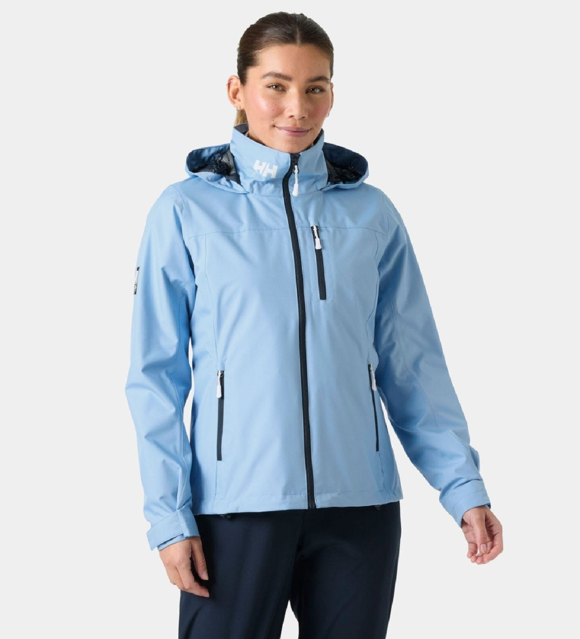 Helly Hansenvoor vrouwen. 34448 Crew Hooded 2.0 jas blauw (XS), Casual, Buiten, Polyester