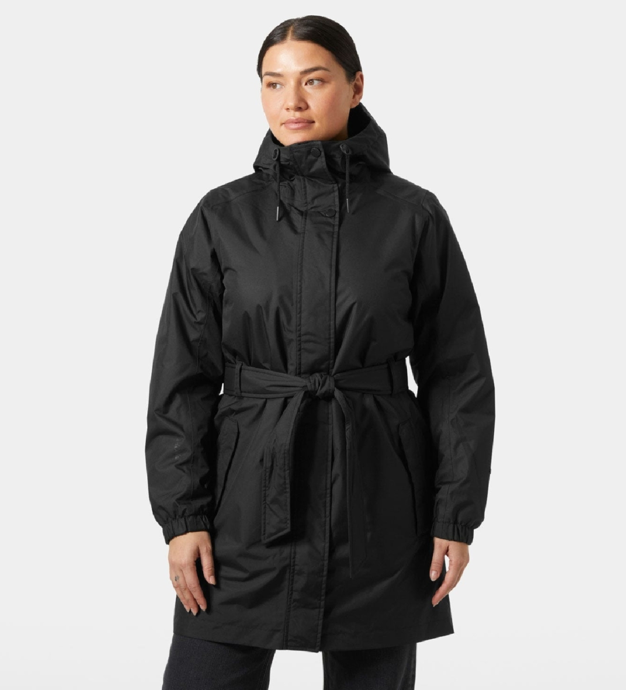 Helly Hansenvoor vrouwen. 54511 Chaqueta Classic Ins Trench zwart (S), Casual, Polyester
