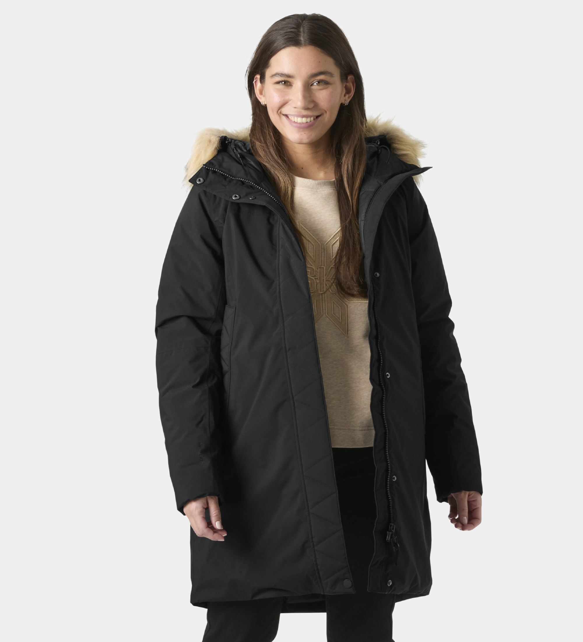 Helly Hansenvoor vrouwen. 54471 Parka Nesna zwart (S), Casual, Polyester