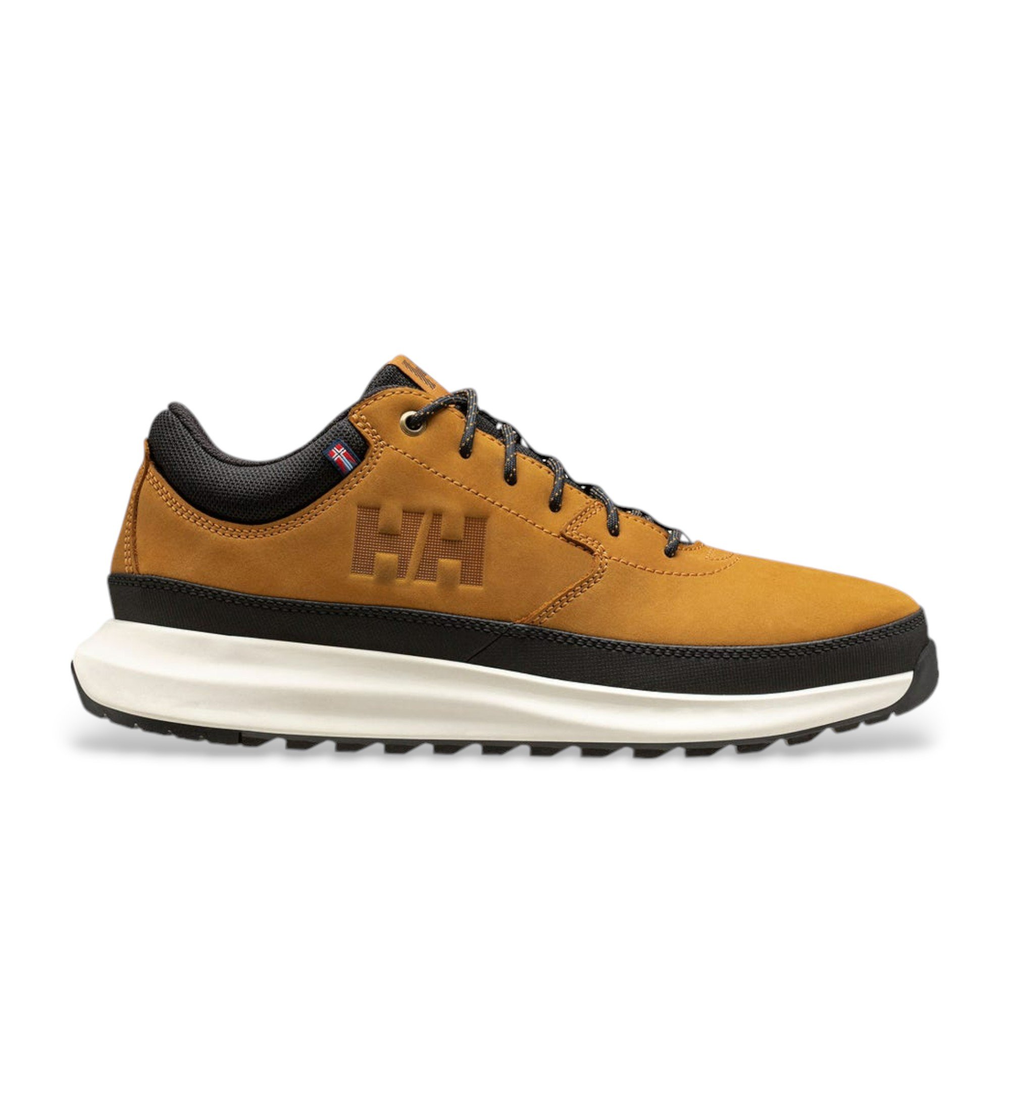 Helly Hansen für Herren. 11991 Beckett Schuhe aus braunem Leder (44), Wohnung, Schnürsenkel, Lässig