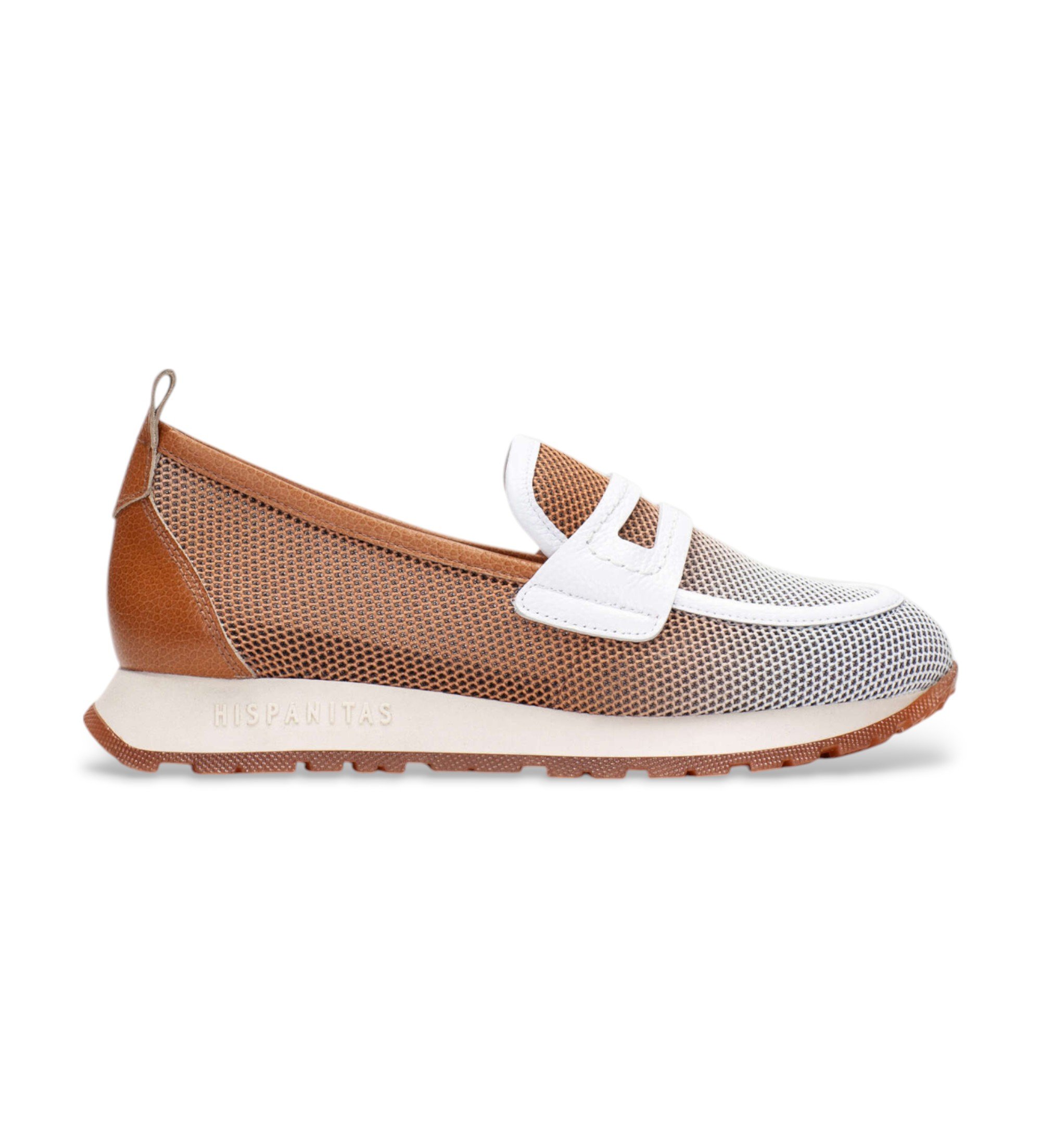 Hispanitas für Damen. BHV254043 Turnschuhe Kansas braun (36), Leder, 3 bis 5 cm, Keine, Lässig