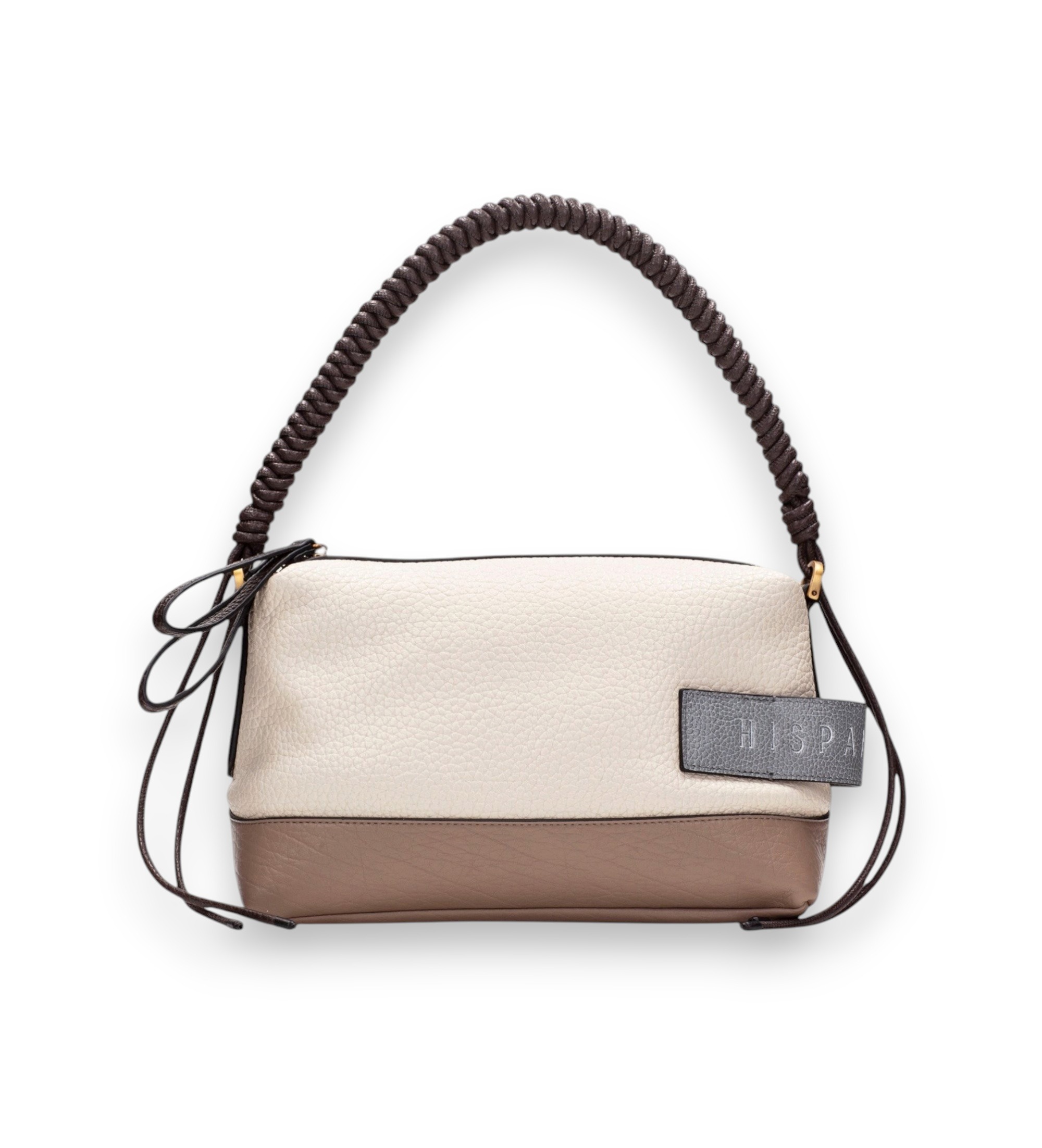 Hispanitas für Damen. BI264947 Kompakte Tasche beige (35), Lässig, Polyurethan