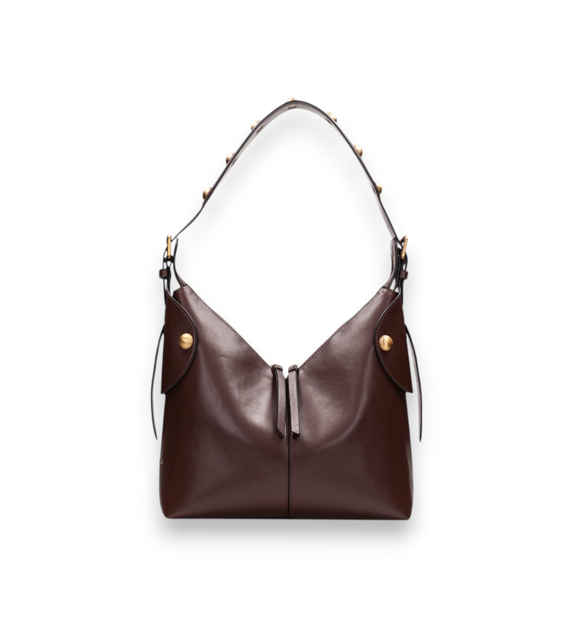 Hispanitas für Damen. BI264930 Braune Design-Tasche (35), Lässig, Polyurethan