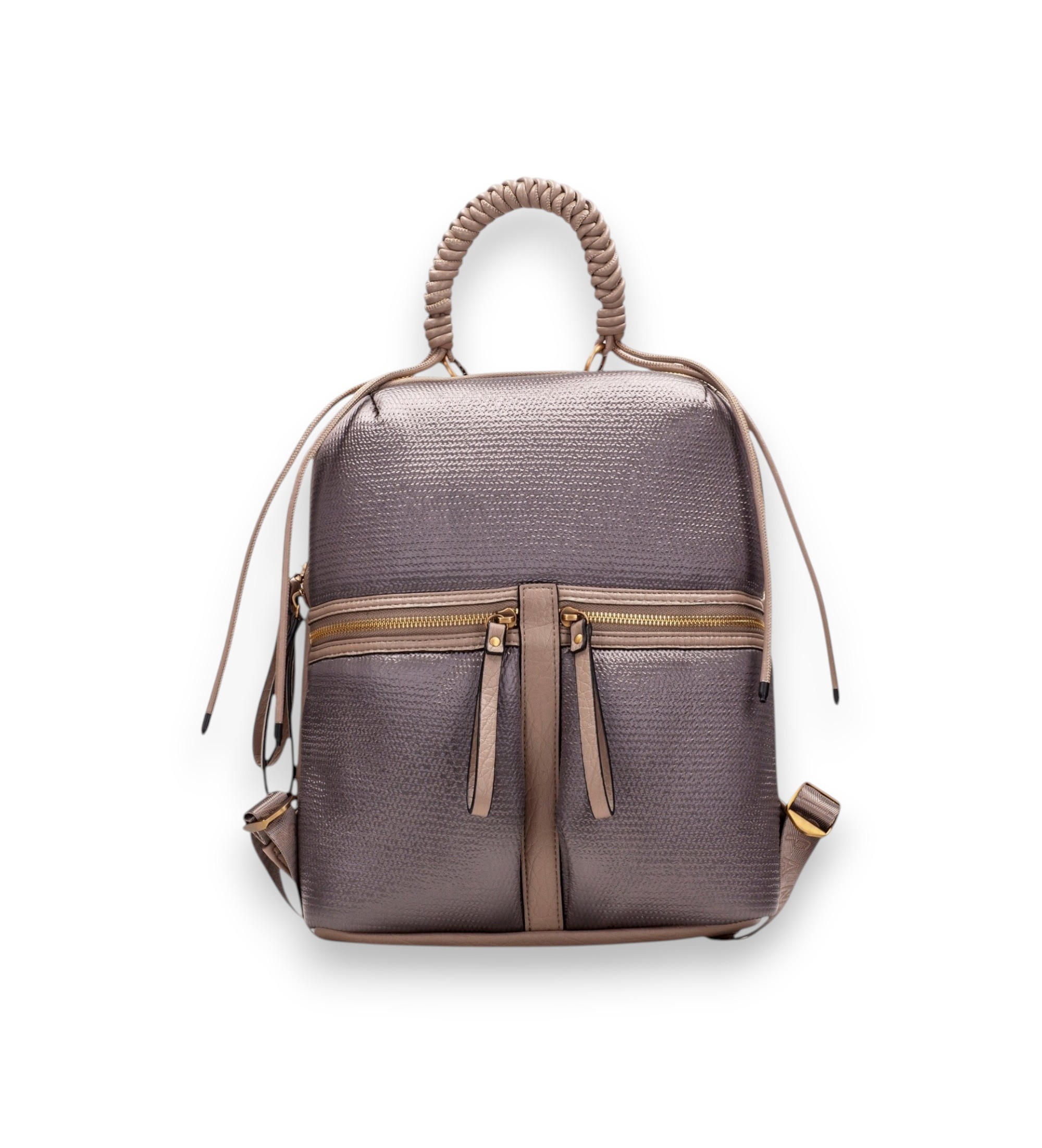 Hispanitas für Damen. BI264946 Rucksacktasche taupe (35), Lässig, Polyurethan