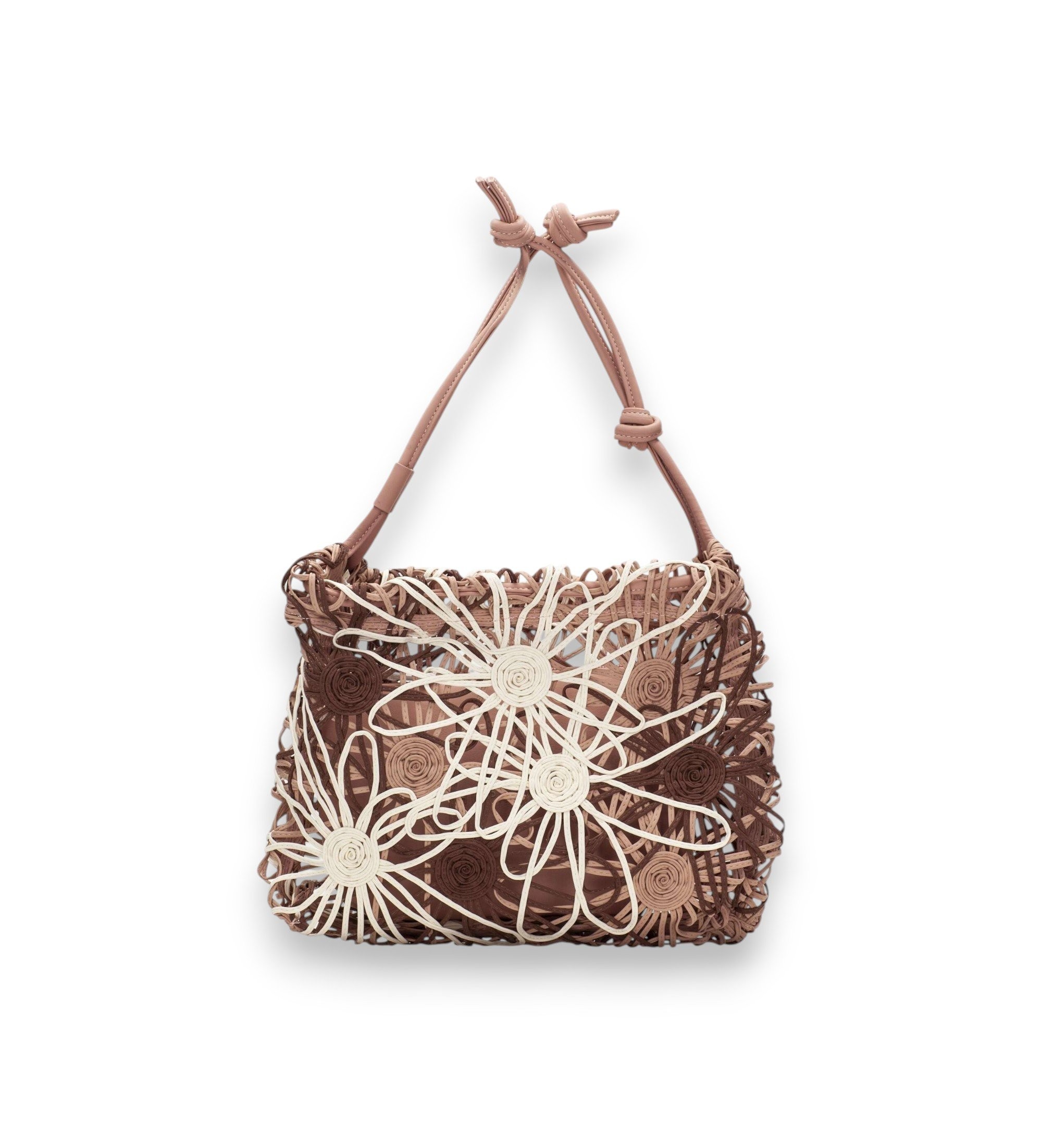 Hispanitas für Damen. BV264729 Braune Handtaschen Handtasche (OSFA), Lässig, Polyurethan