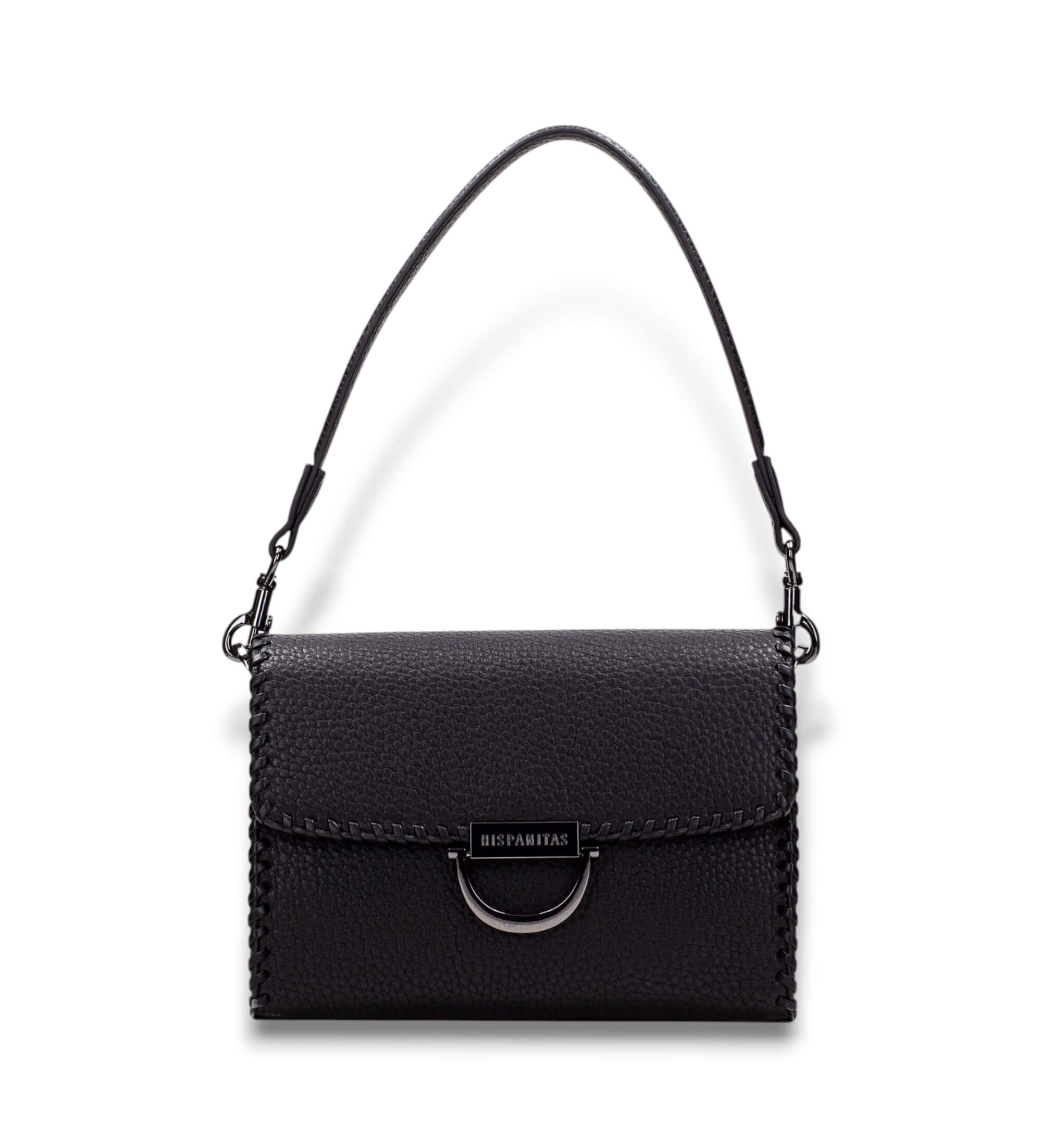 Hispanitas für Damen. BI254148 Magnettasche schwarz (OSFA), Lässig, Polyurethan