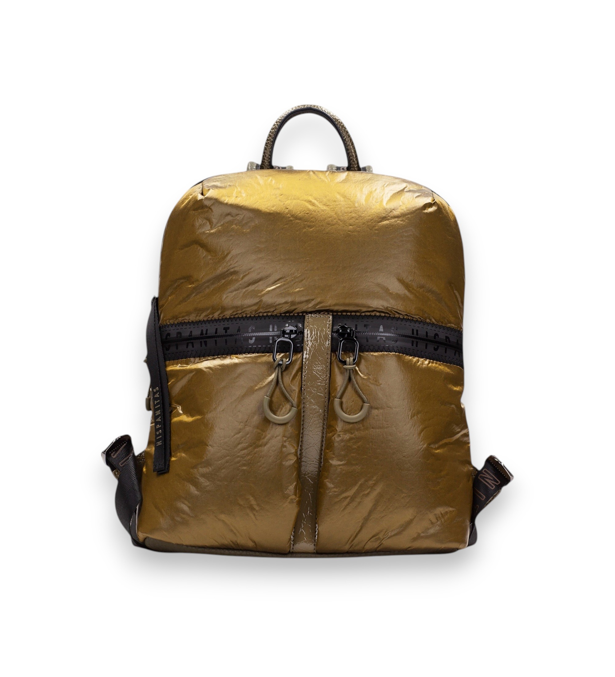 Hispanitas für Damen. BI254159 Rucksack Nylon senfgelb (OSFA), Lässig, Polyurethan