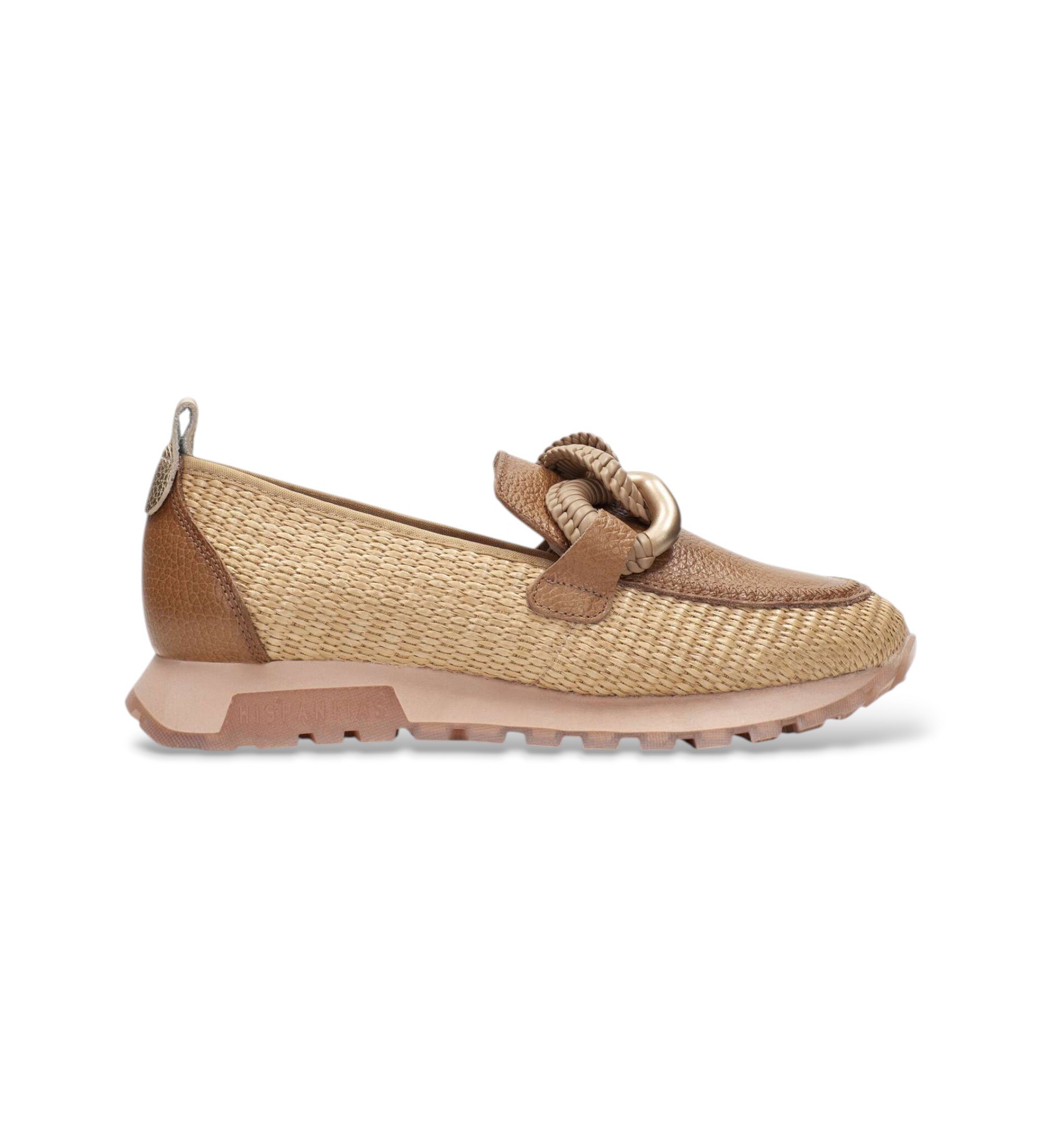 Hispanitas für Damen. RHV264834 Oregon Schuhe braun (37), Leder, Wohnung, Keine, Lässig