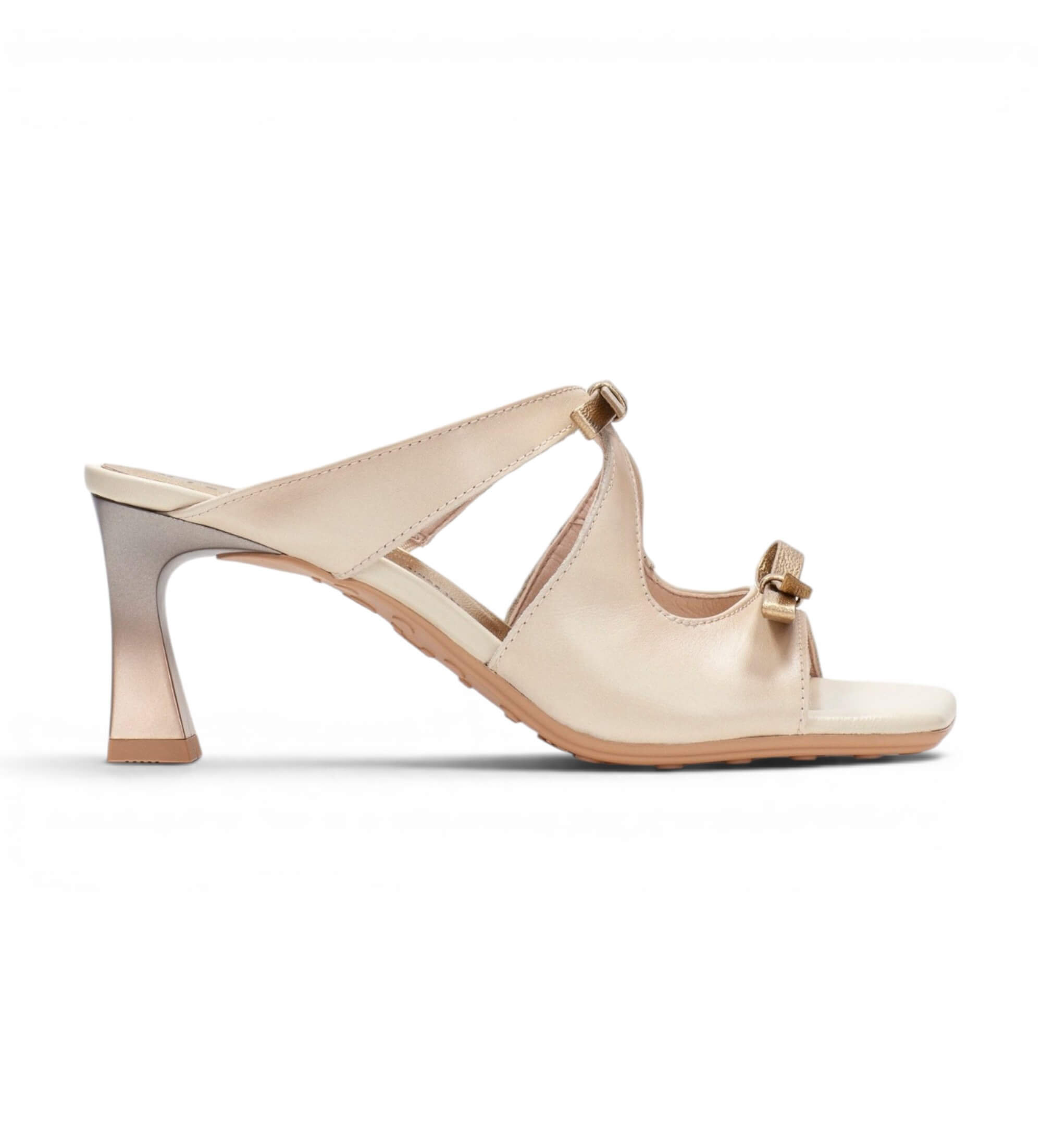 Hispanitas für Damen. BHV264701 Beige-rosa Sandalen (36), Leder, 5 bis 8 cm, Keine, Lässig