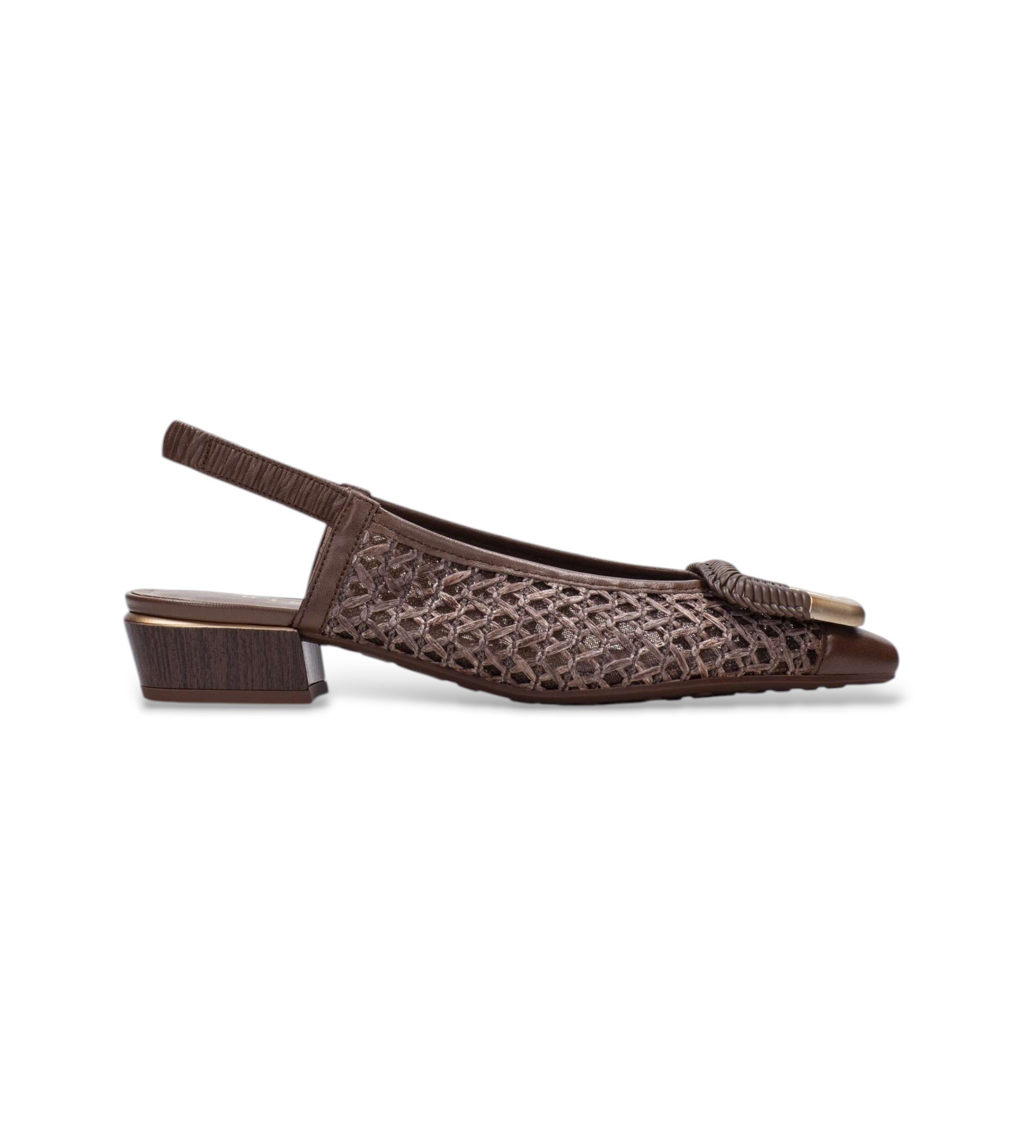Hispanitas für Damen. RHV264658 Braune Azucena-Schuhe (36), Leder, Wohnung, 1 bis 3 cm, Keine, Lässig, Party, Klassisch