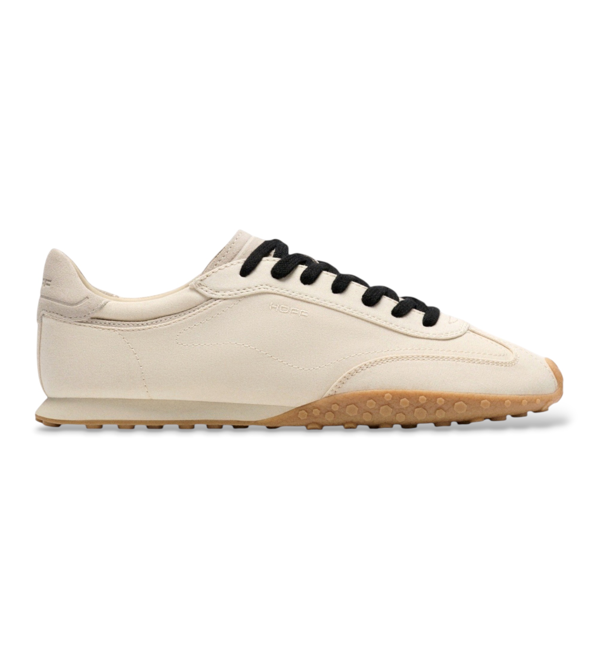 HOFF für Damen. 22661022 Bridge Canvas Sneaker in Off-White (38), Weiß, Stoff, Wohnung, Schnürsenkel, Lässig