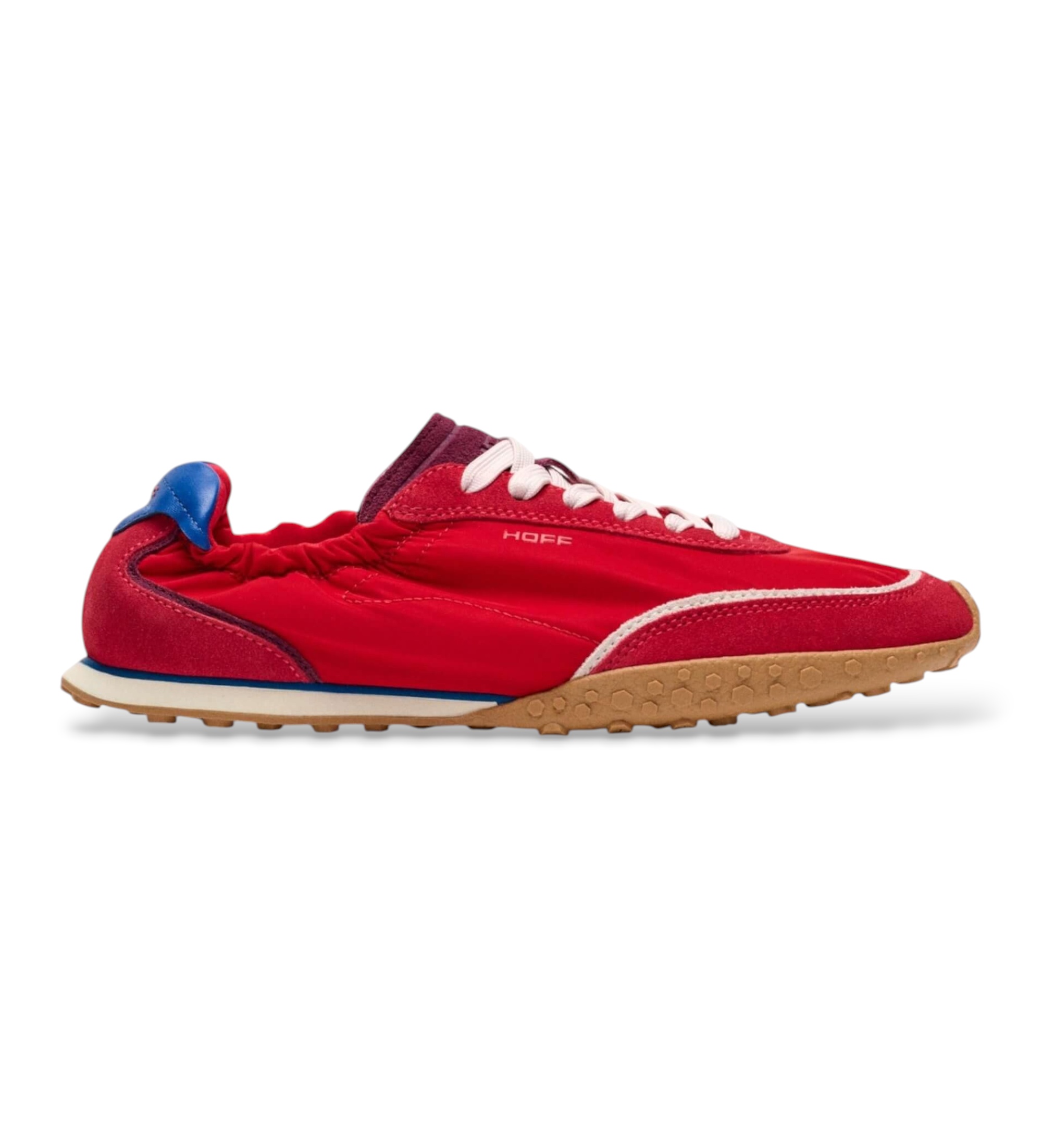 HOFF für Damen. 12661018 Brücke Dopamin Beere Schuhe rot (41), Stoff, Wohnung, Schnürsenkel, Lässig