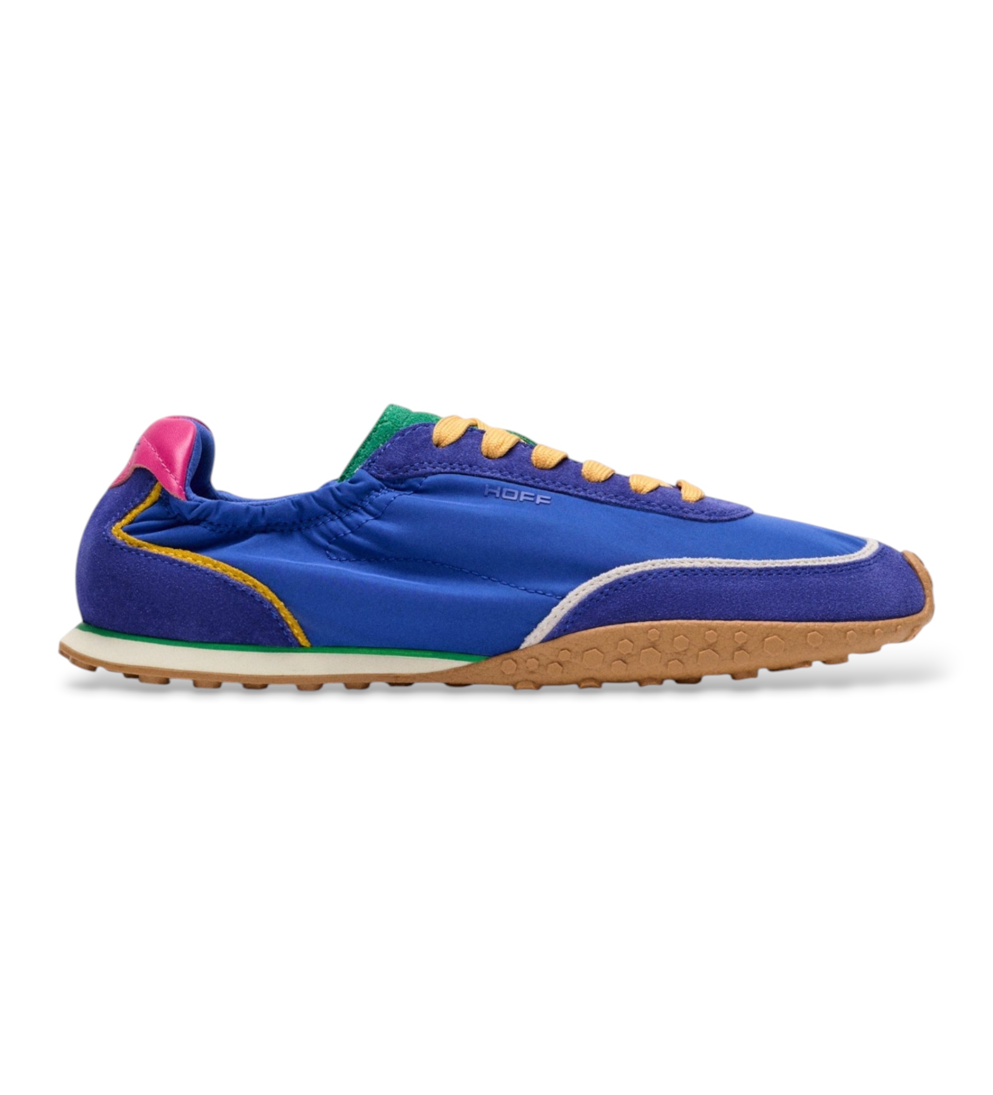 HOFF für Damen. 12661019 Turnschuhe Bridge Dopamine Indigoblau (36), Stoff, Wohnung, Schnürsenkel, Lässig