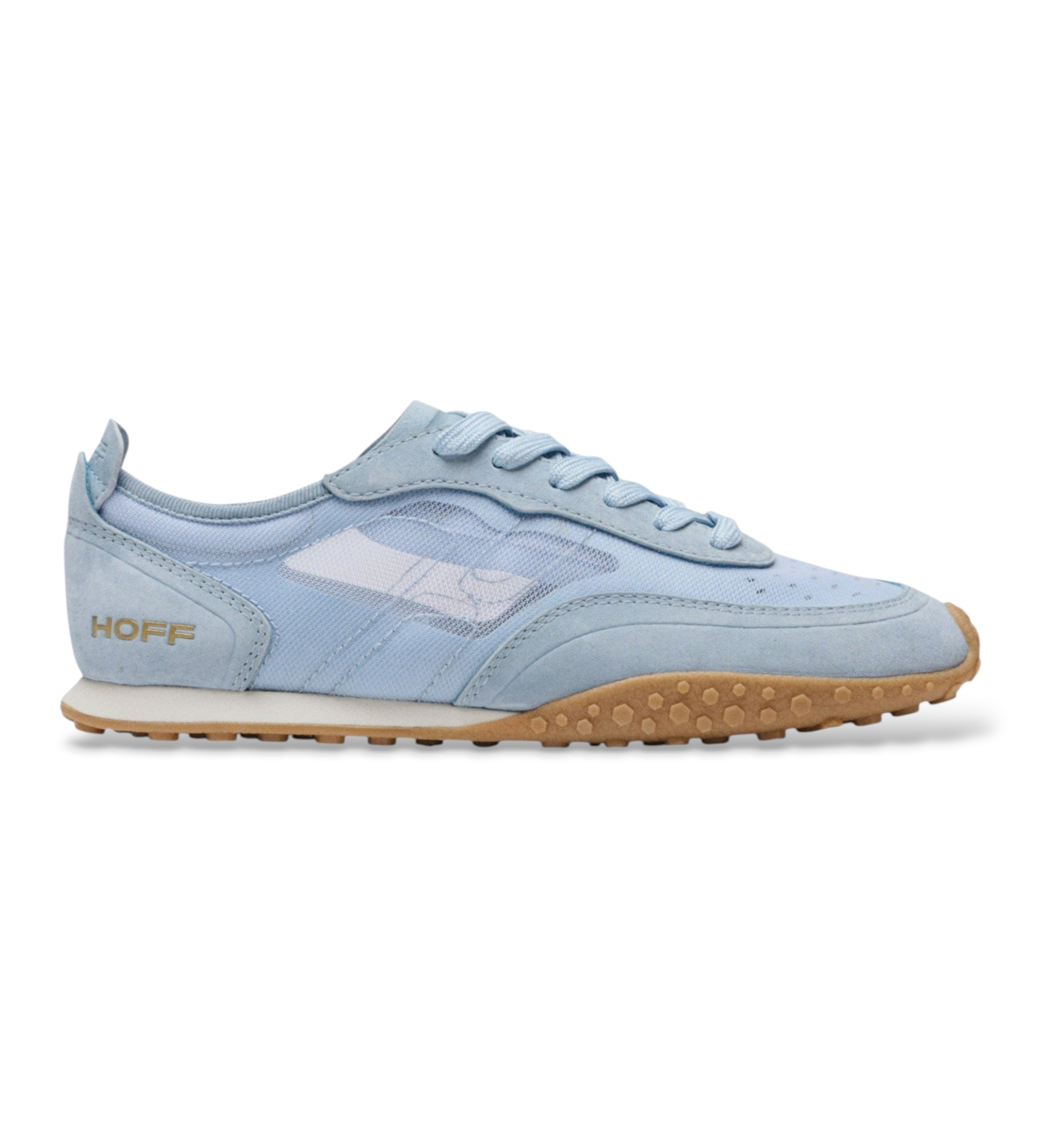 HOFF für Damen. 12661005 Turnschuhe Bridge Material blau (38), Wohnung, Schnürsenkel, Lässig