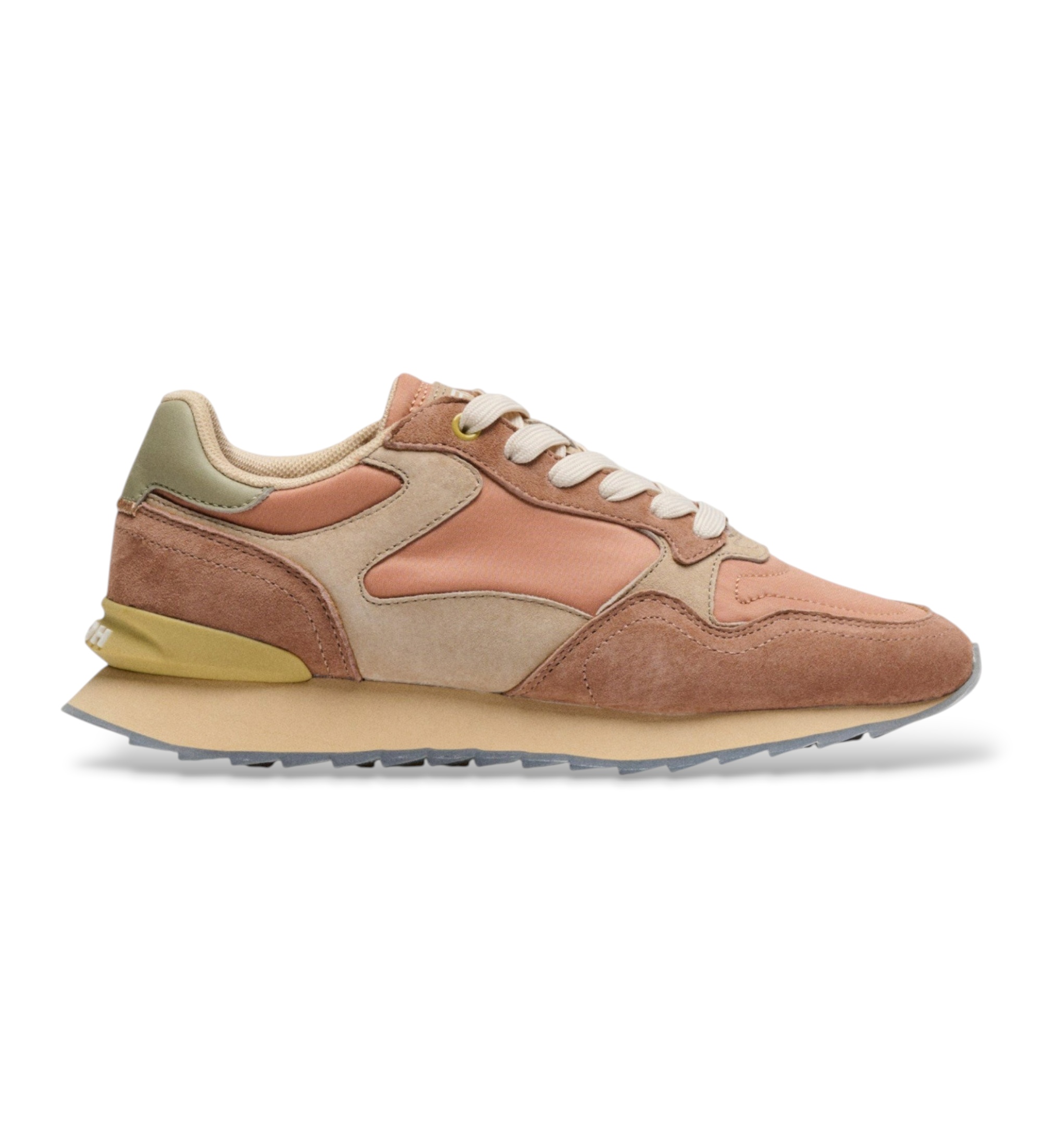 HOFF für Damen. 12602408 Turnschuhe City Retro nackt (35), Wohnung, Schnürsenkel, Lässig