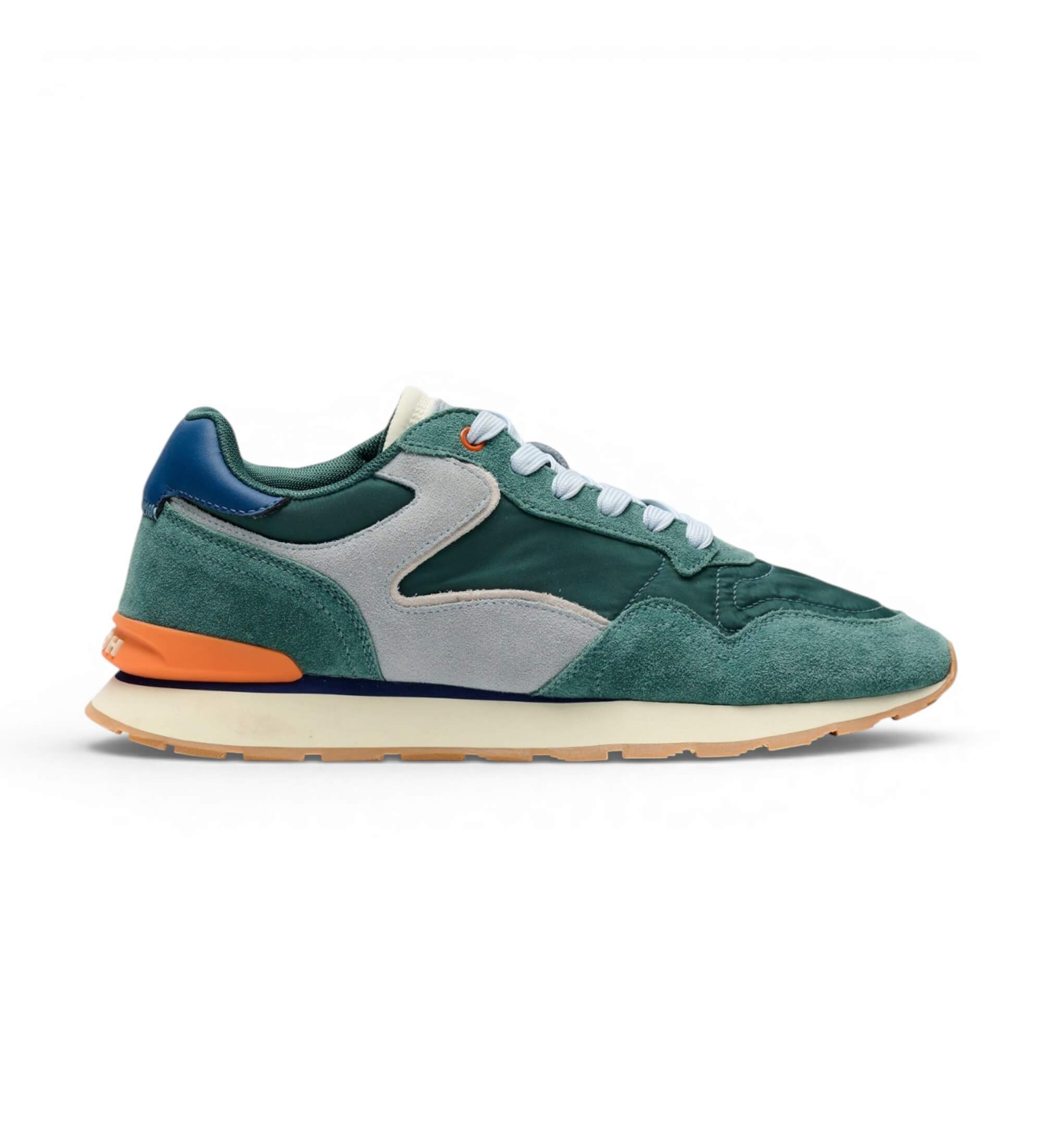 HOFF für Herren. 22602404 City Chroma Lederschuhe grün (40), Wohnung, Wildleder, Schnürsenkel, Lässig